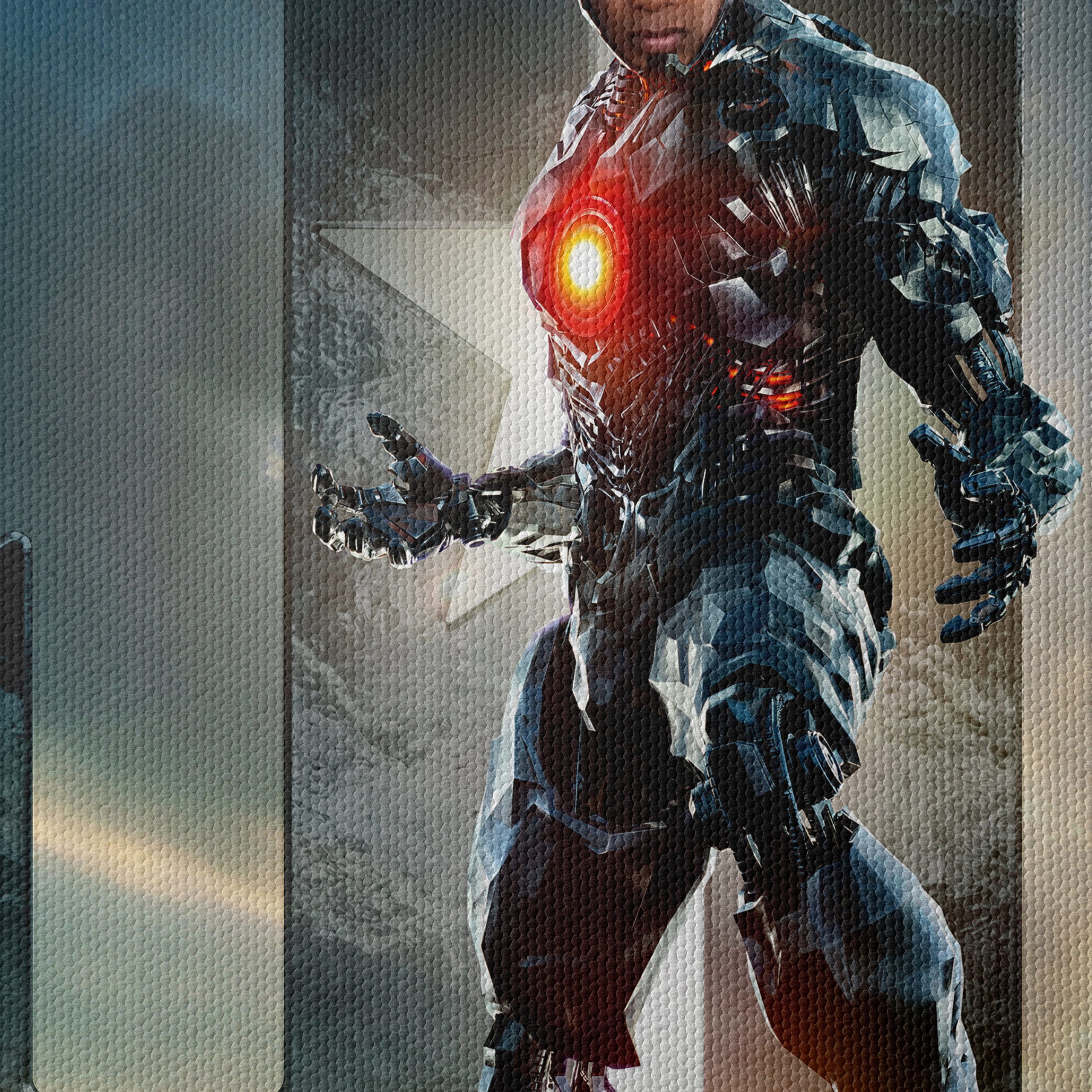Cyborg from DC Comics in Dynamic Pose - Image 4