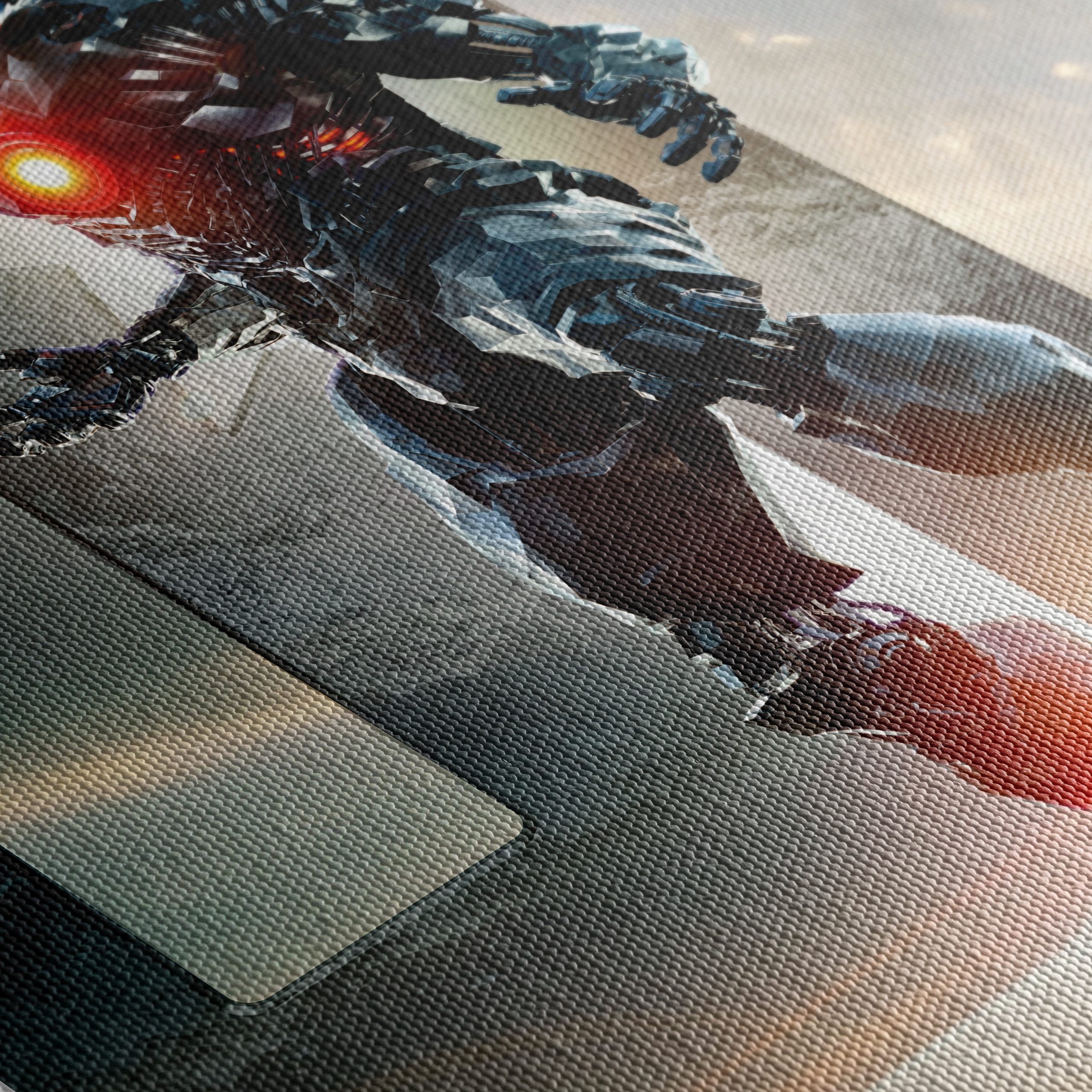 Cyborg from DC Comics in Dynamic Pose - Image 5