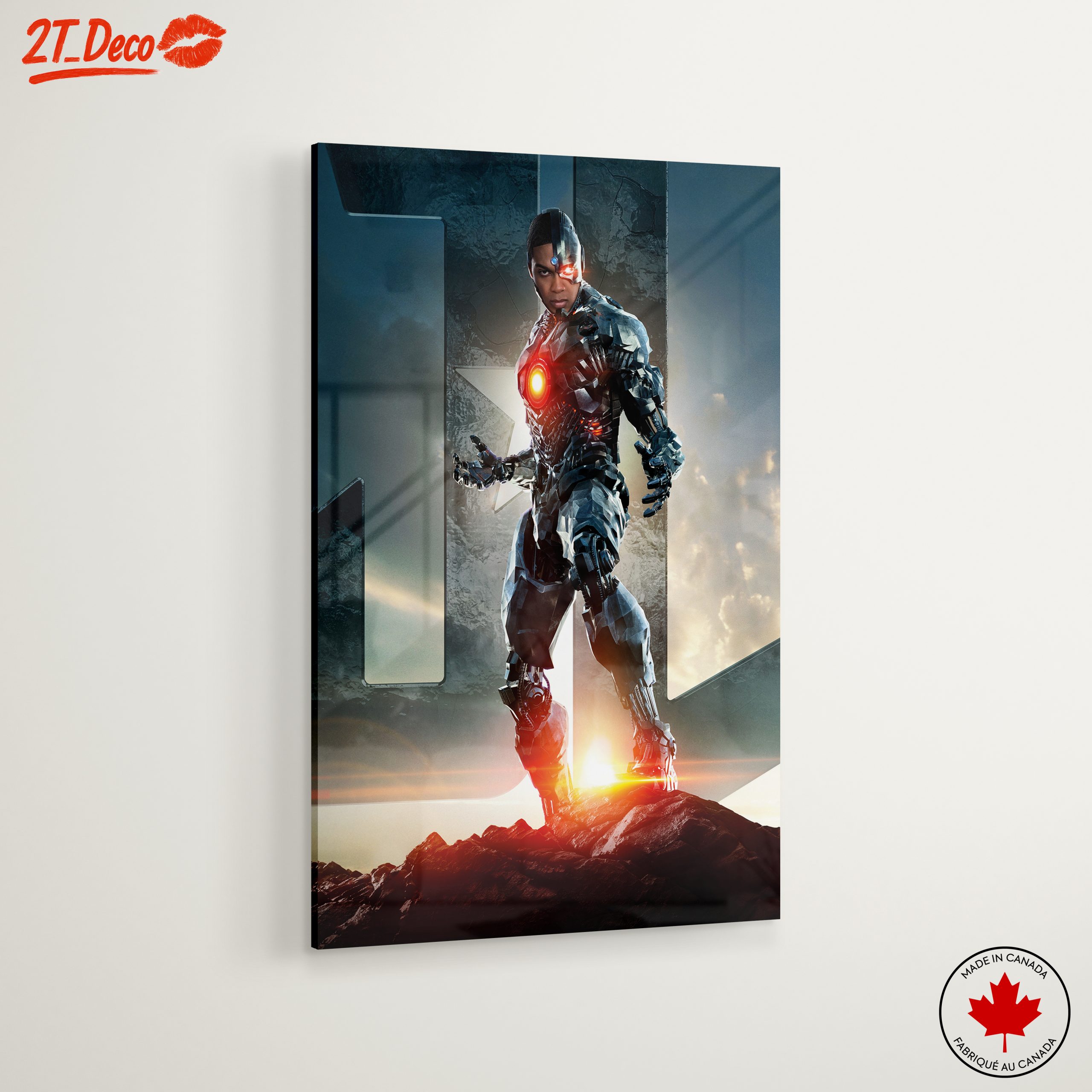 Cyborg from DC Comics in Dynamic Pose - Image 6