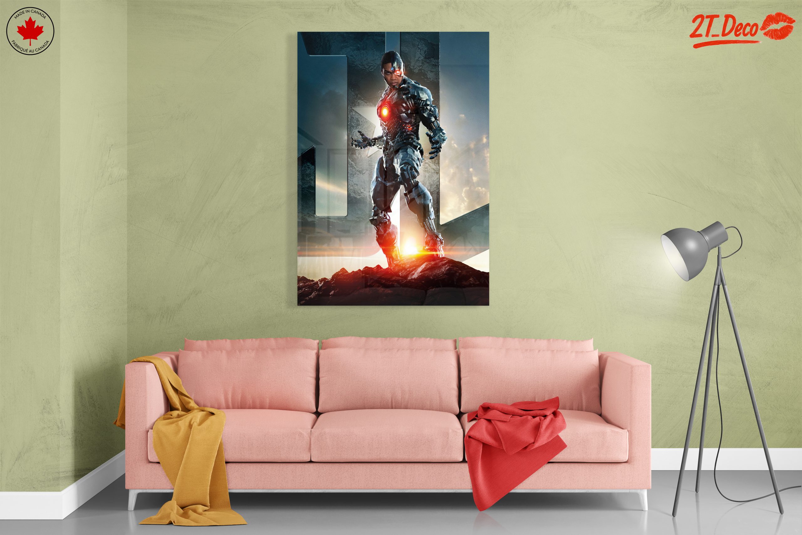 Cyborg from DC Comics in Dynamic Pose - Image 7