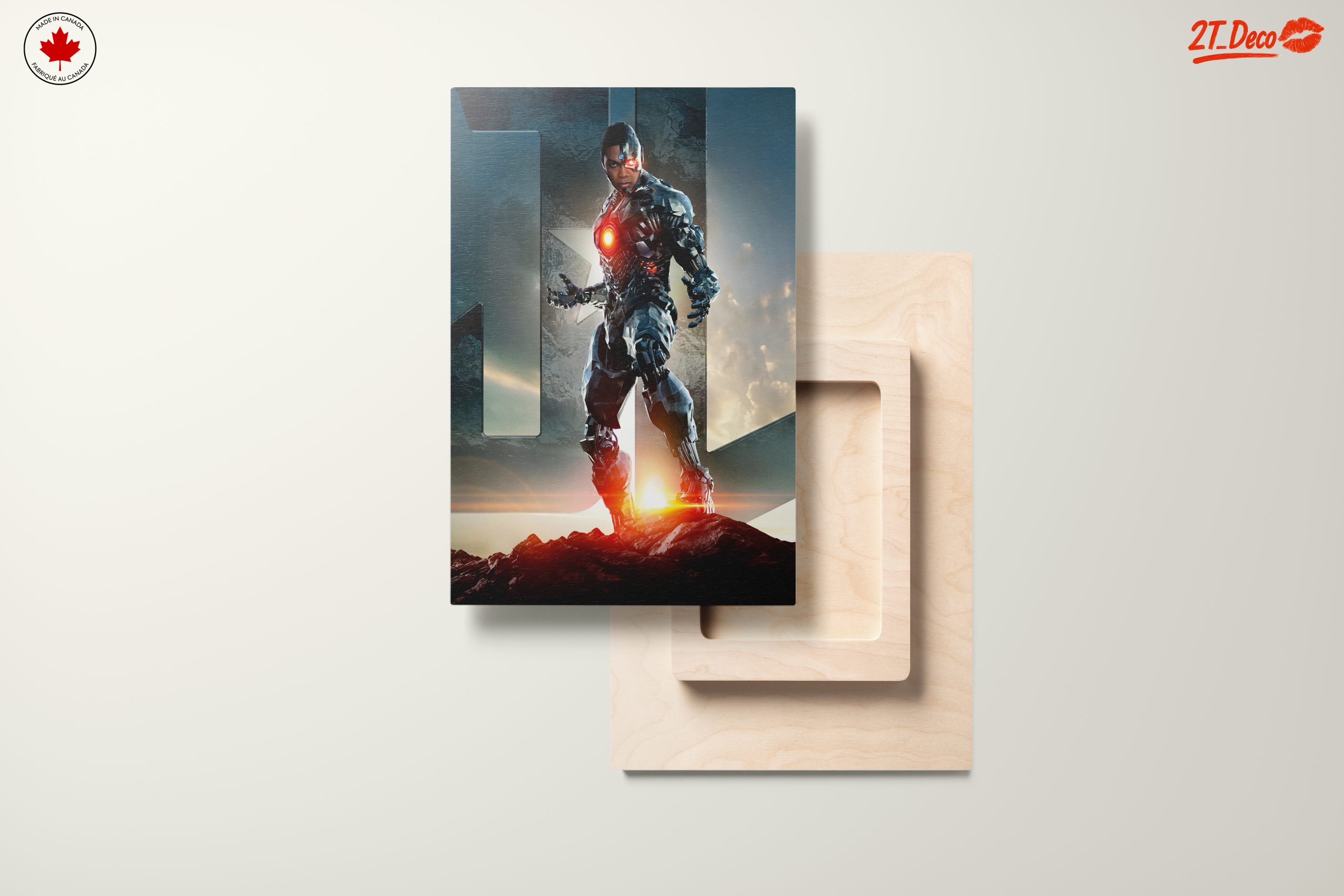 Cyborg from DC Comics in Dynamic Pose - Image 11