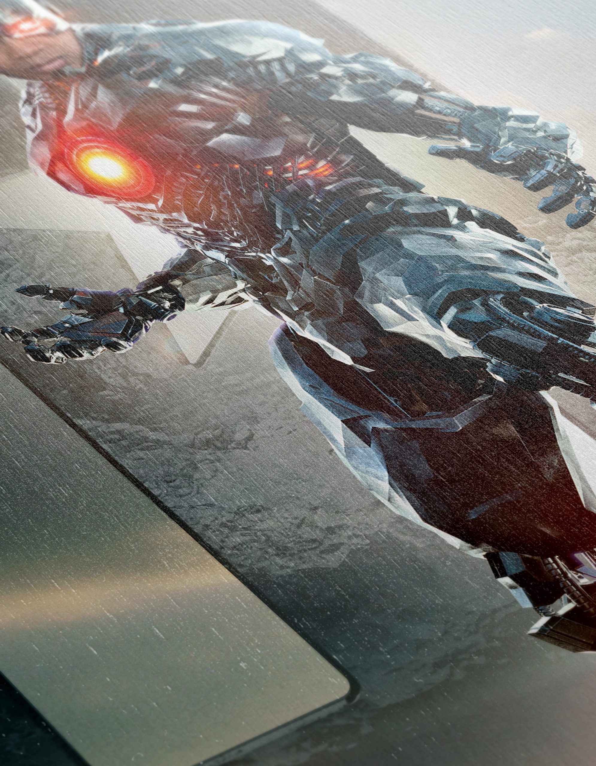 Cyborg from DC Comics in Dynamic Pose - Image 12