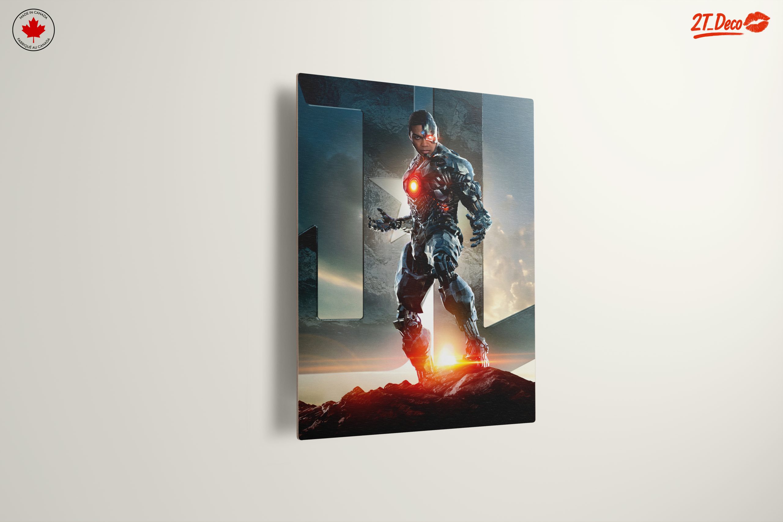 Cyborg from DC Comics in Dynamic Pose - Image 13