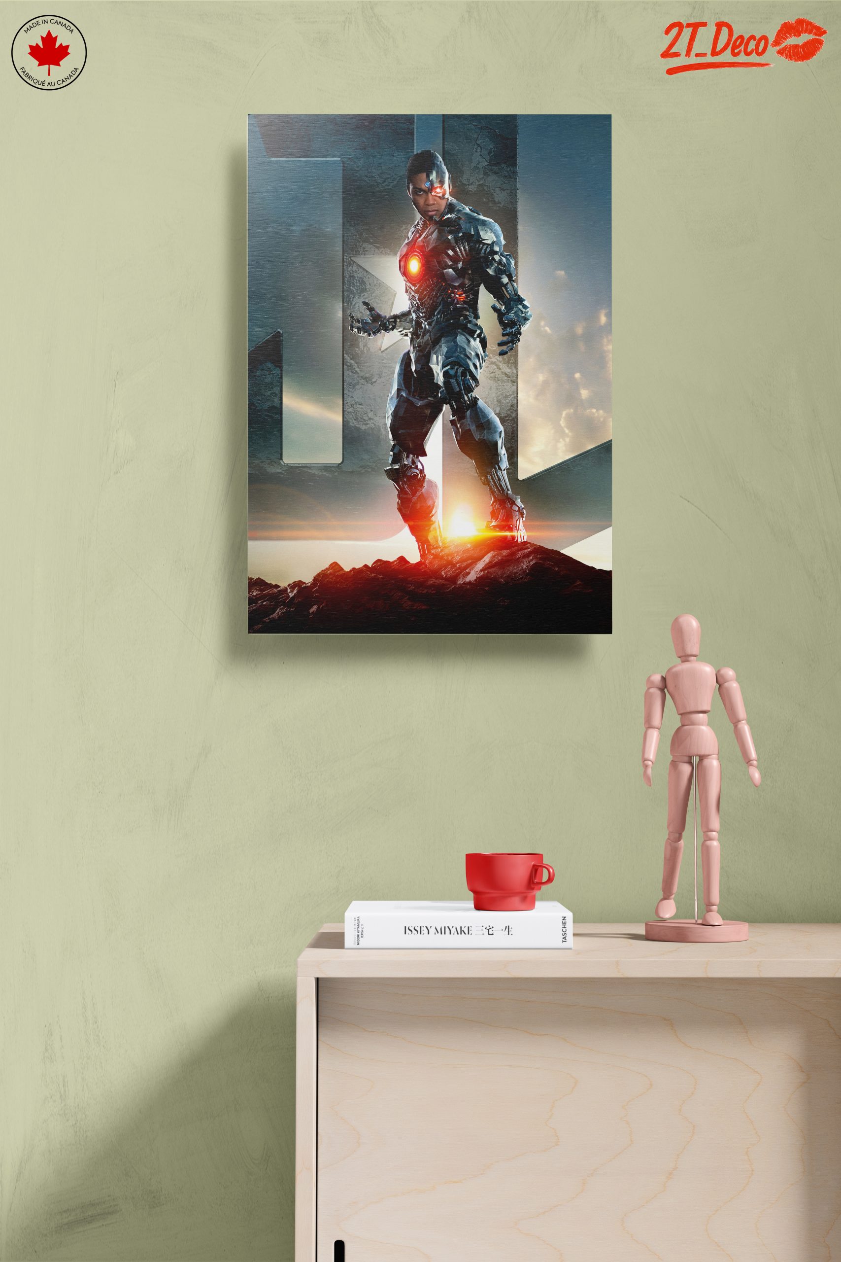 Cyborg from DC Comics in Dynamic Pose - Image 14