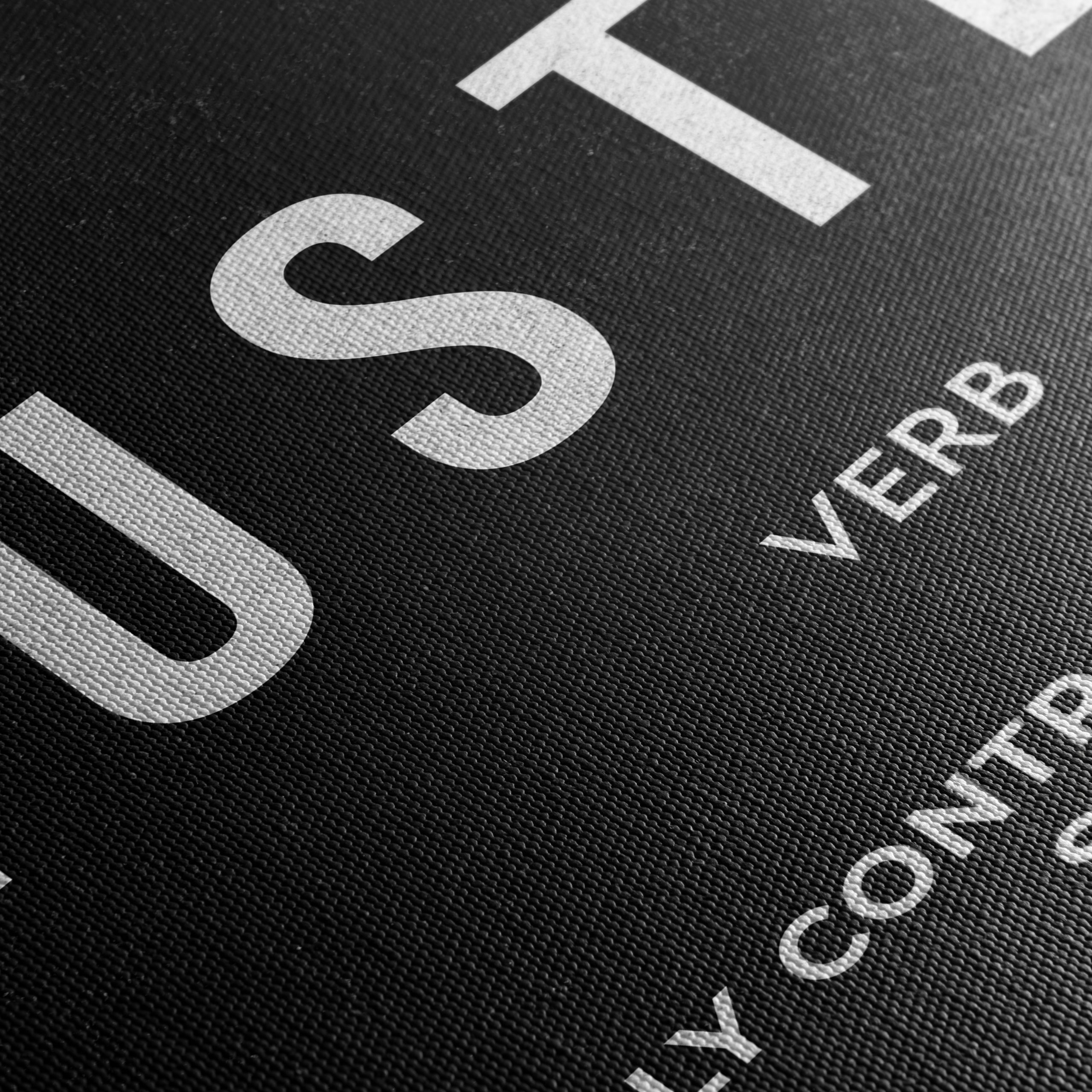 Hustle Motivational Quote Wall Art - Image 5