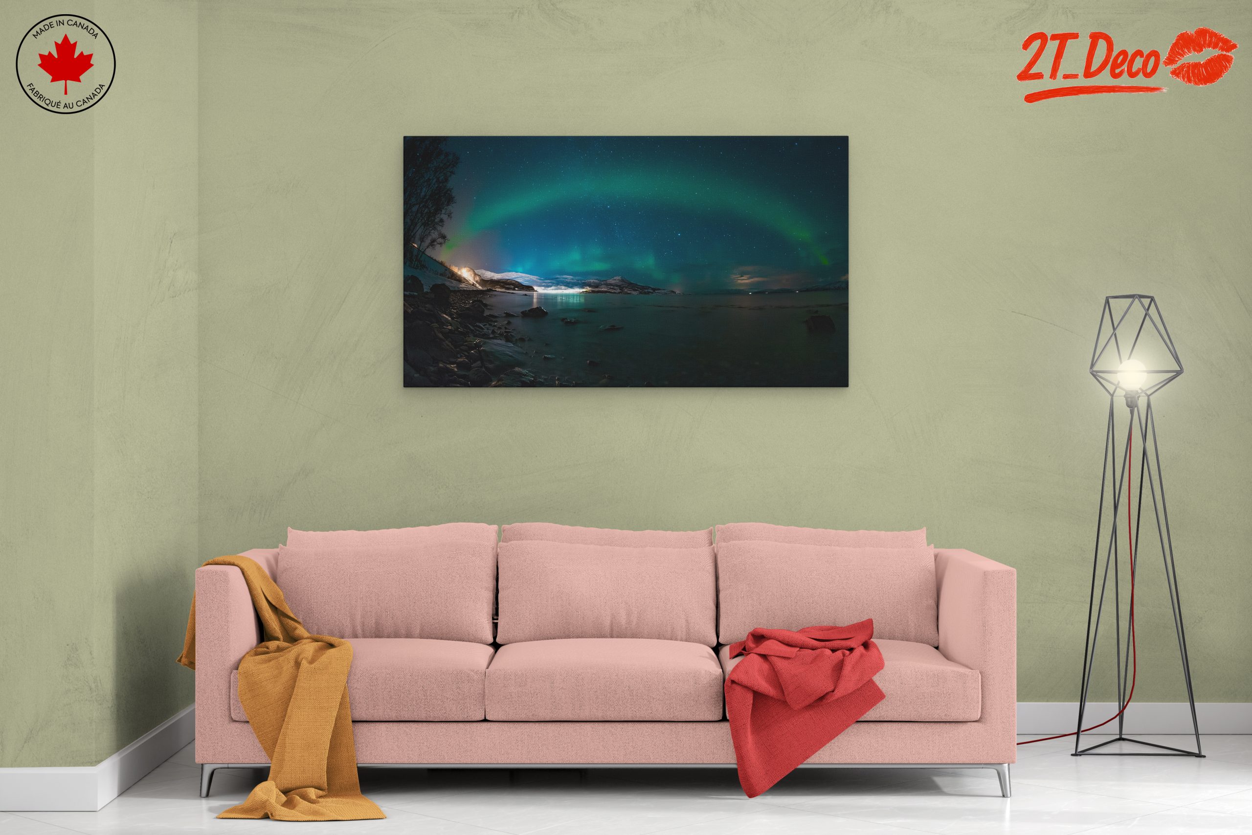 Stunning Night Landscapes with Aurora Borealis - Image 2