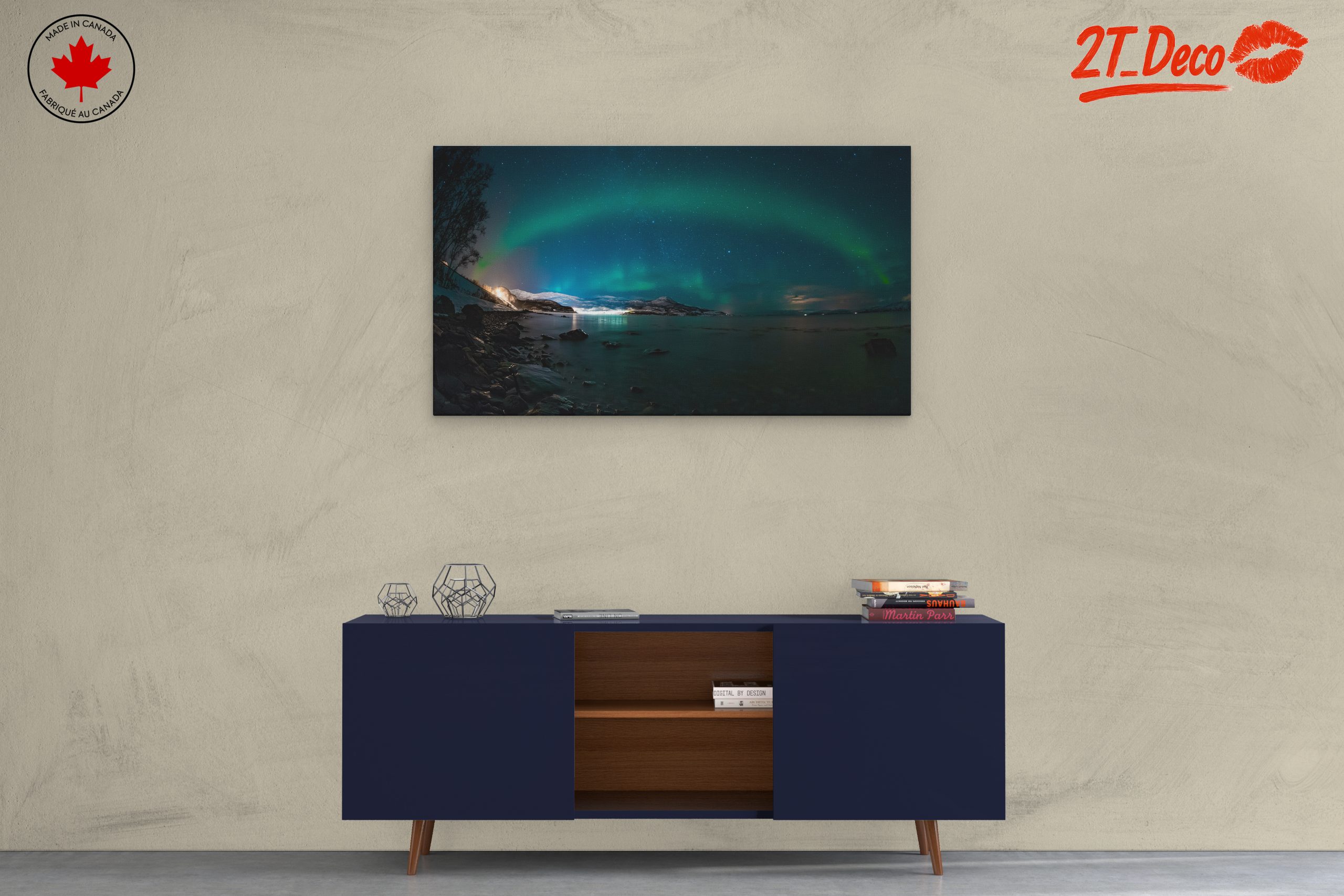 Stunning Night Landscapes with Aurora Borealis - Image 3