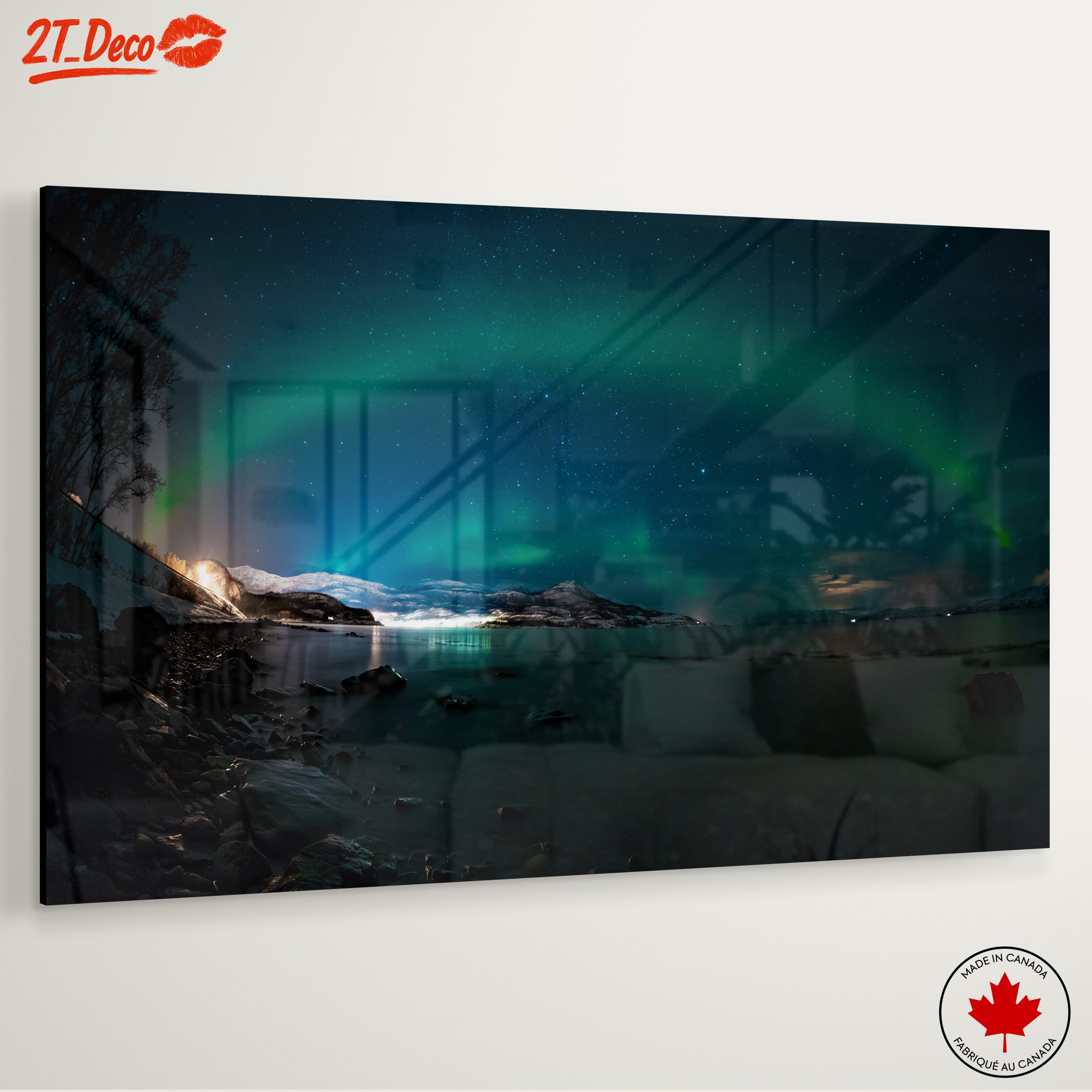 Stunning Night Landscapes with Aurora Borealis - Image 6