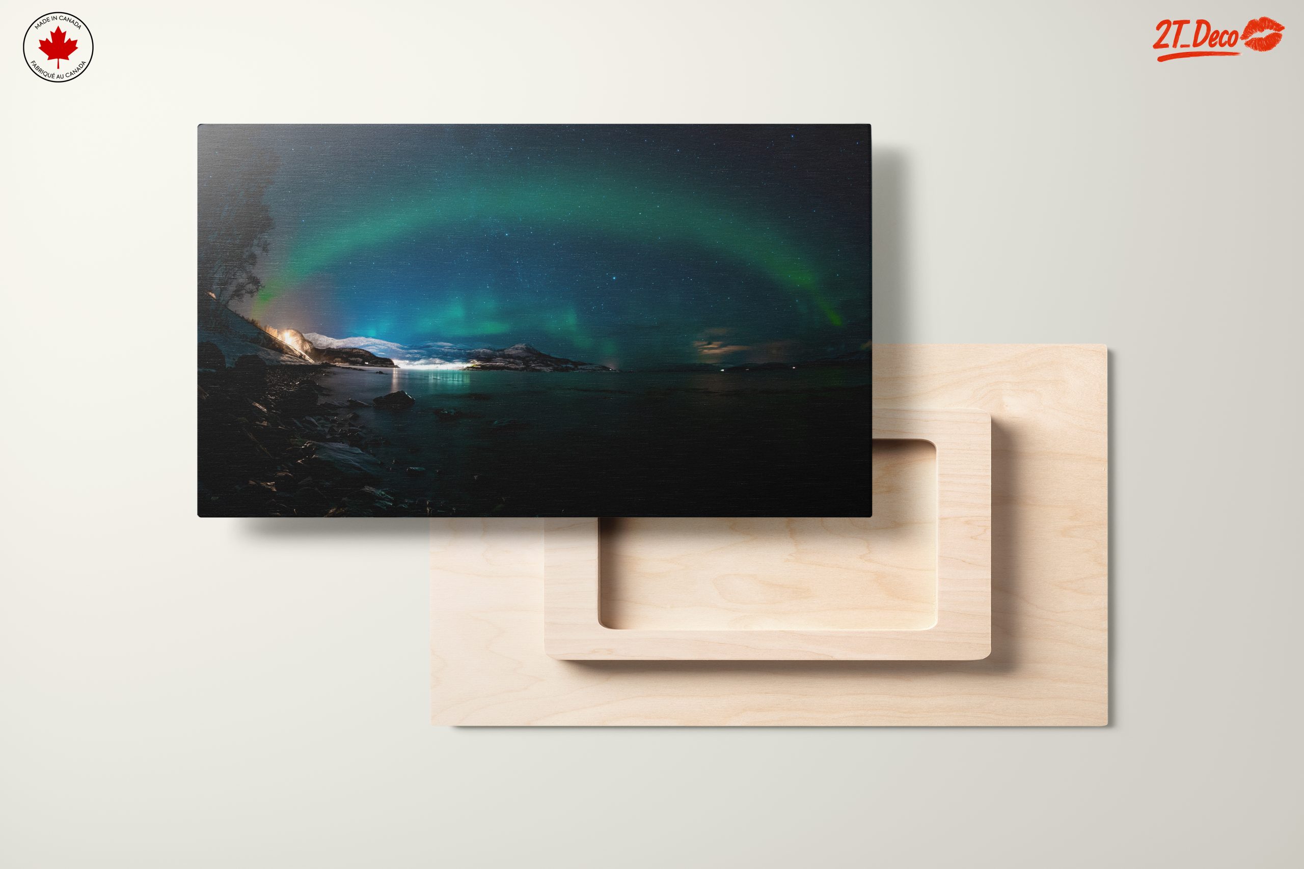 Stunning Night Landscapes with Aurora Borealis - Image 11