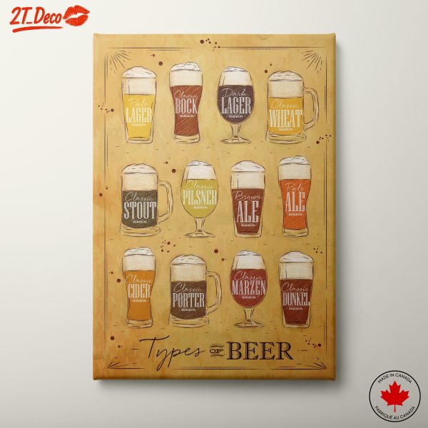 Various Types of Beer Art