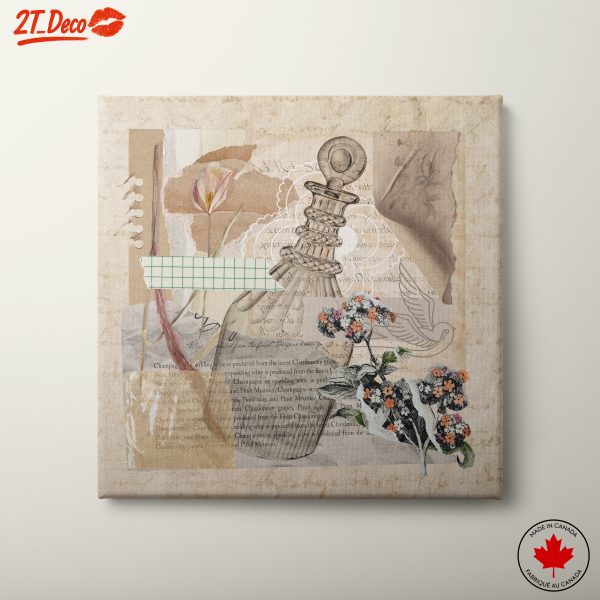 Elegant Botanical Abstract Art for Home Decor