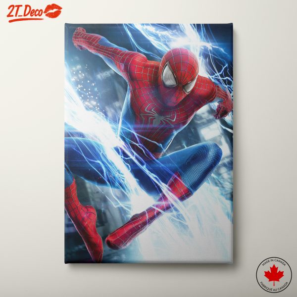 Dynamic Spider Man Art In Action