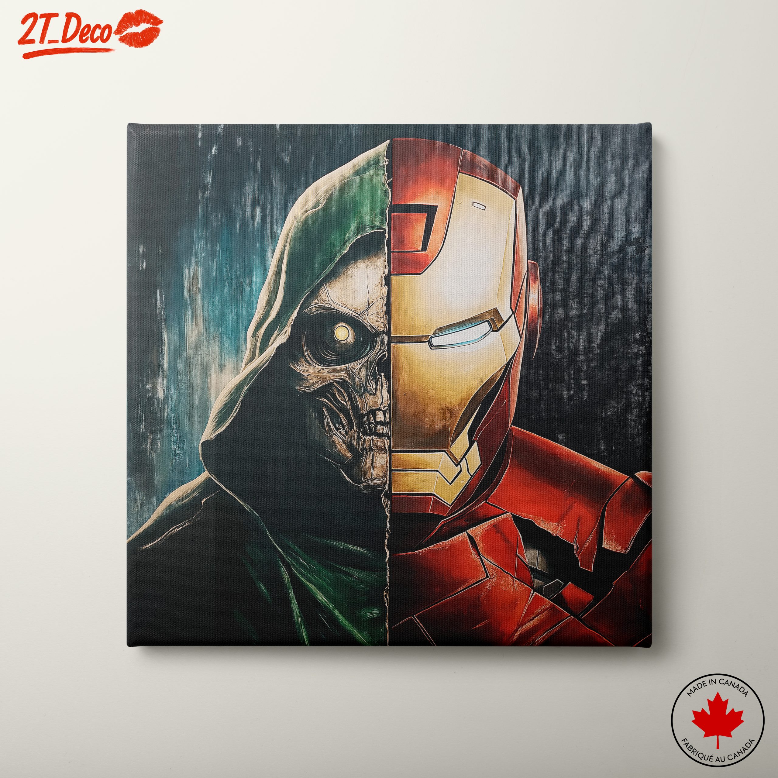 Iron Man vs. The Green Goblin Art