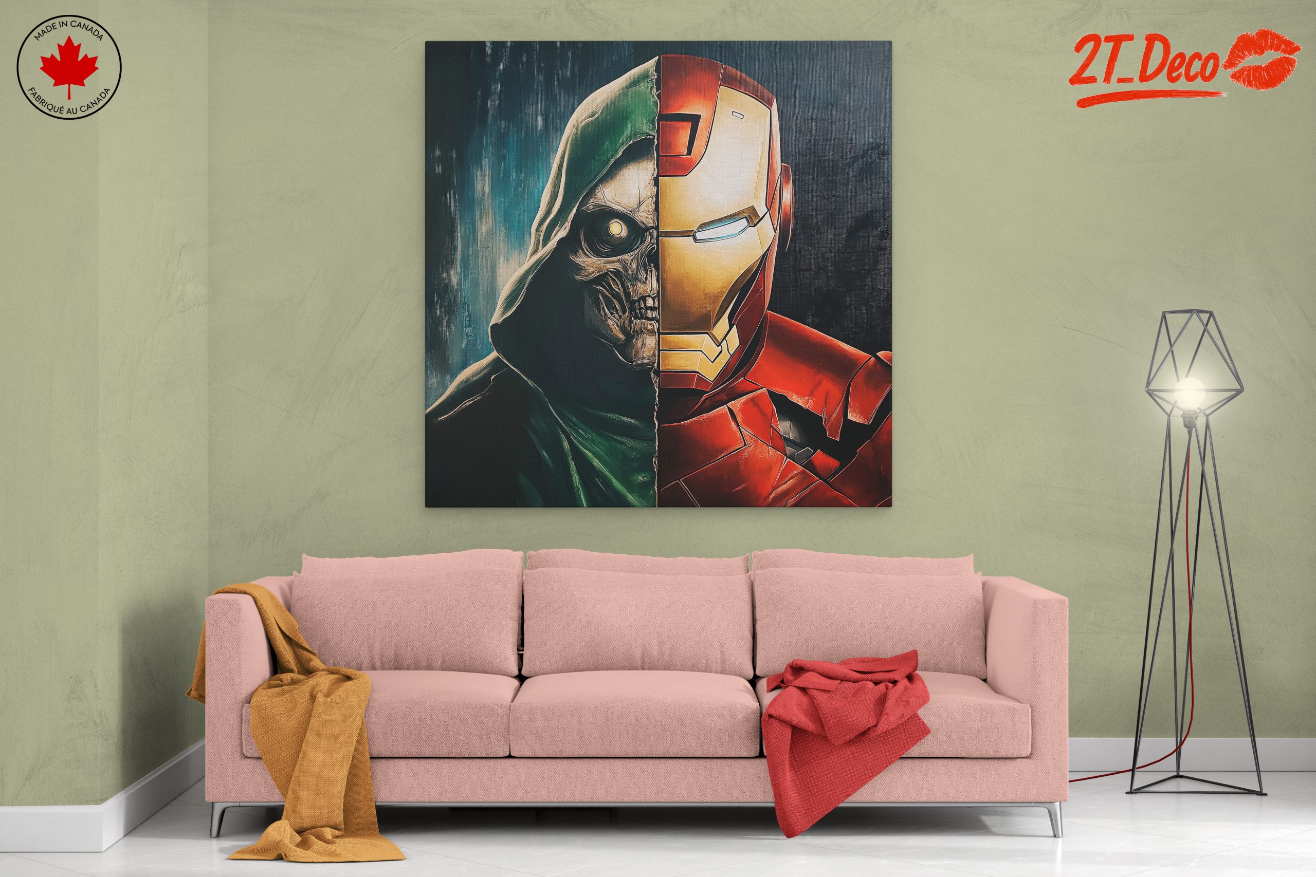 Iron Man vs. The Green Goblin Art - Image 2