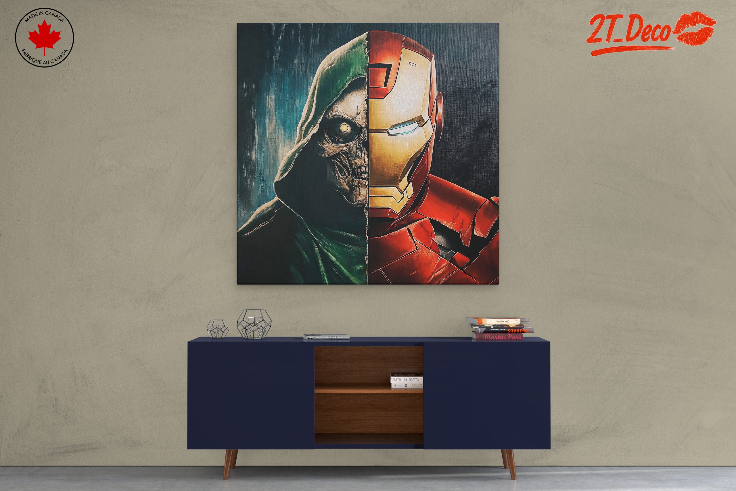Iron Man vs. The Green Goblin Art - Image 3