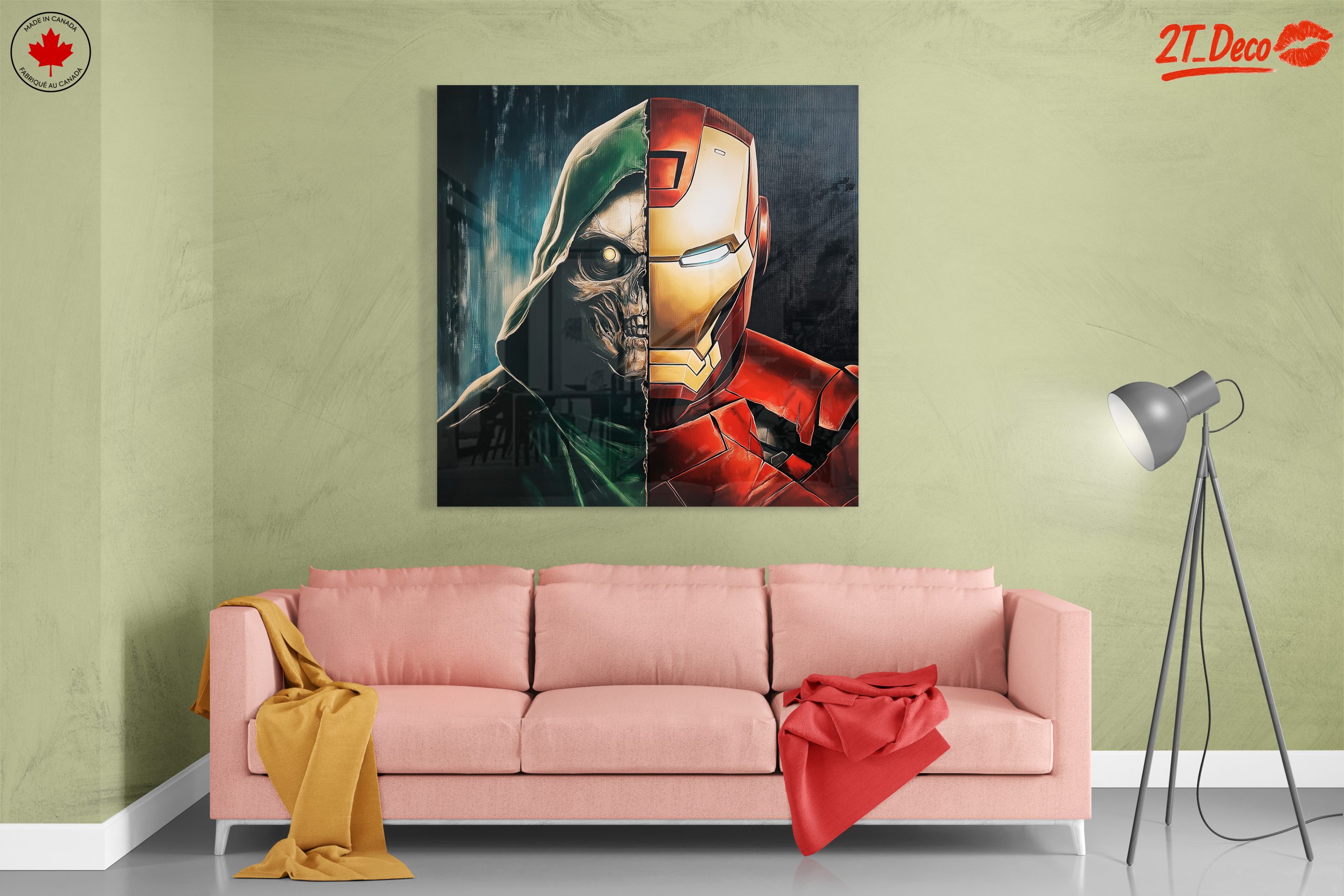 Iron Man vs. The Green Goblin Art - Image 7