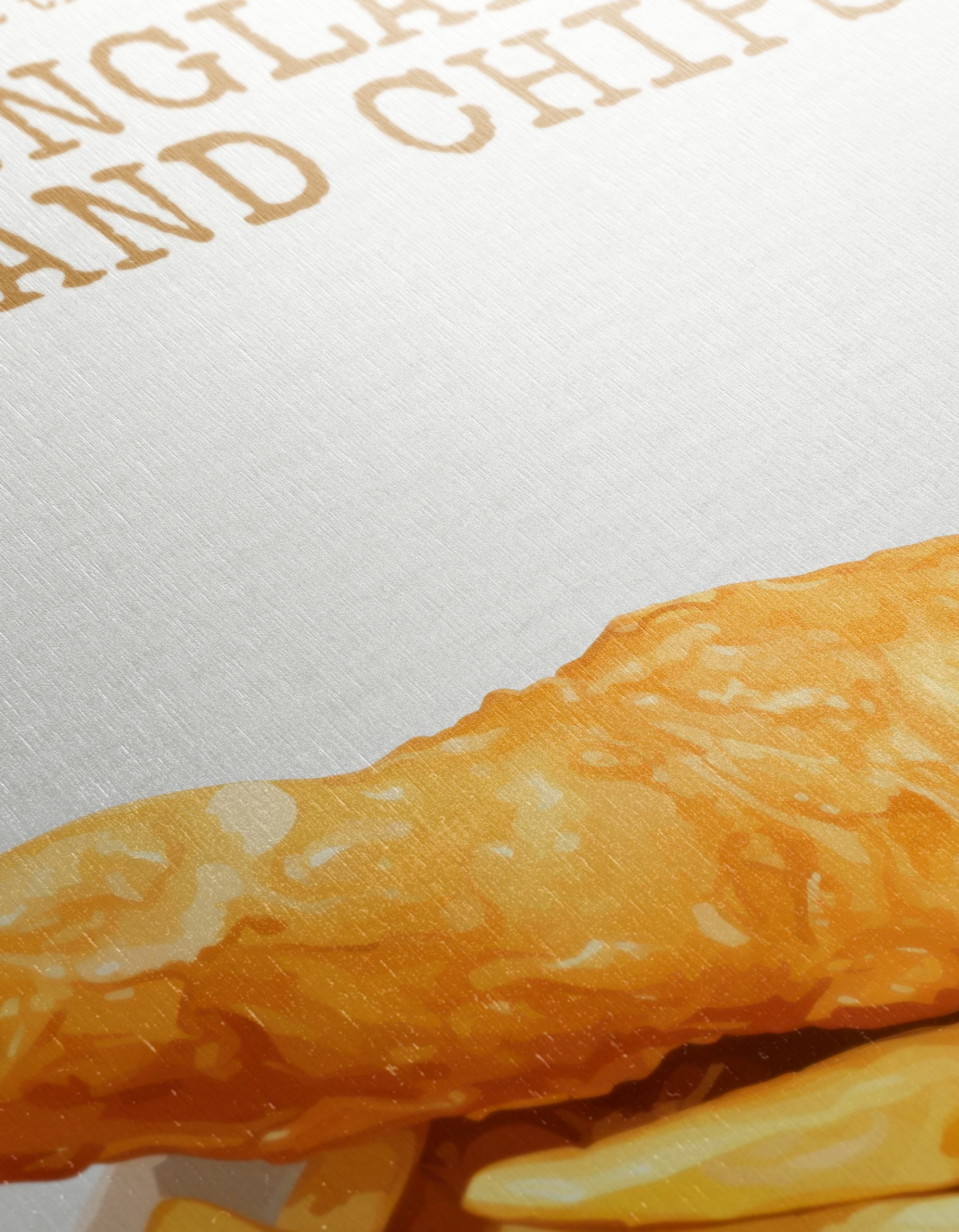 Stylized Fish and Chips Artwork - Image 12