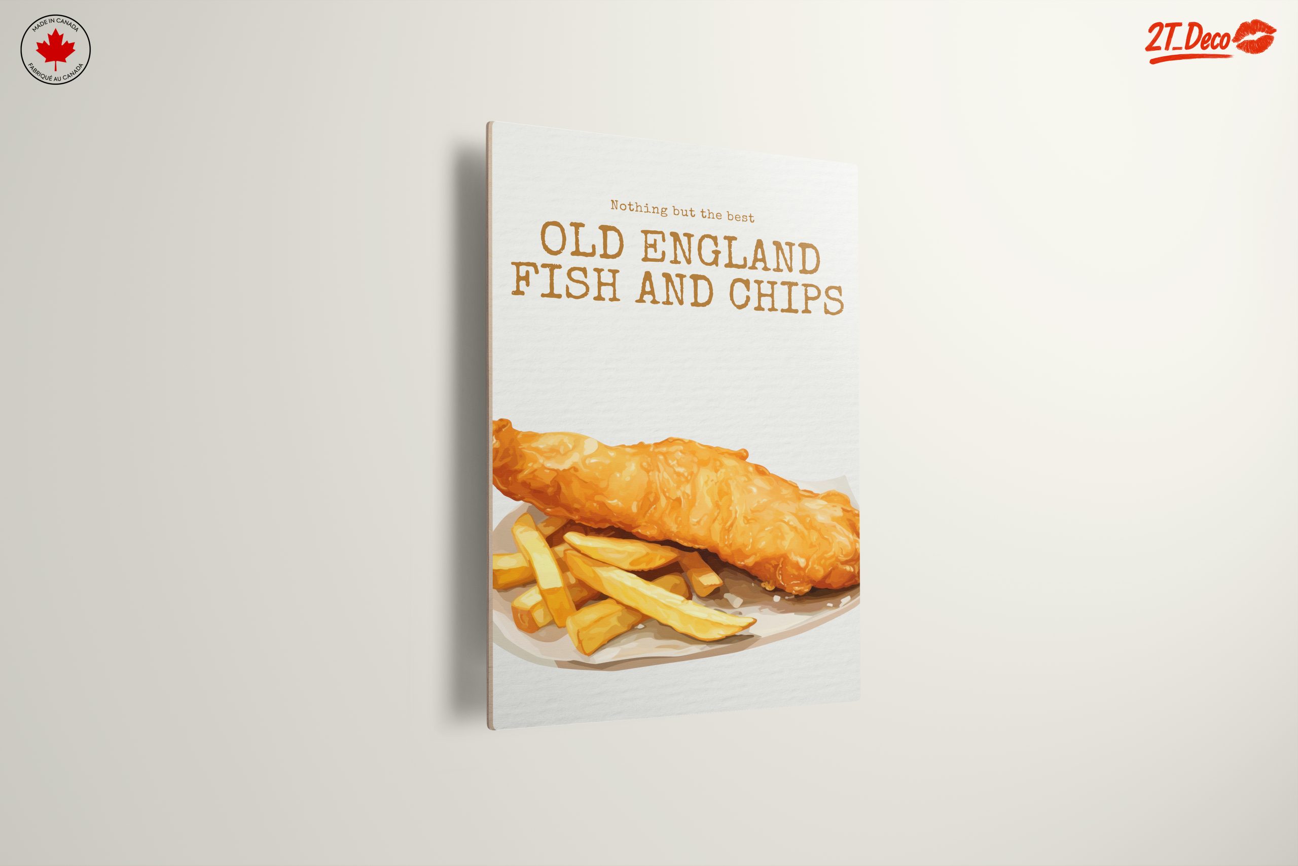 Stylized Fish and Chips Artwork - Image 13