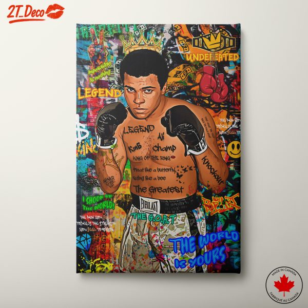 Cultural Art of an Iconic Boxer