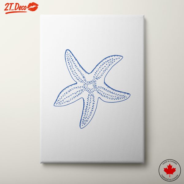 Beautiful Ocean Life Starfish Artwork