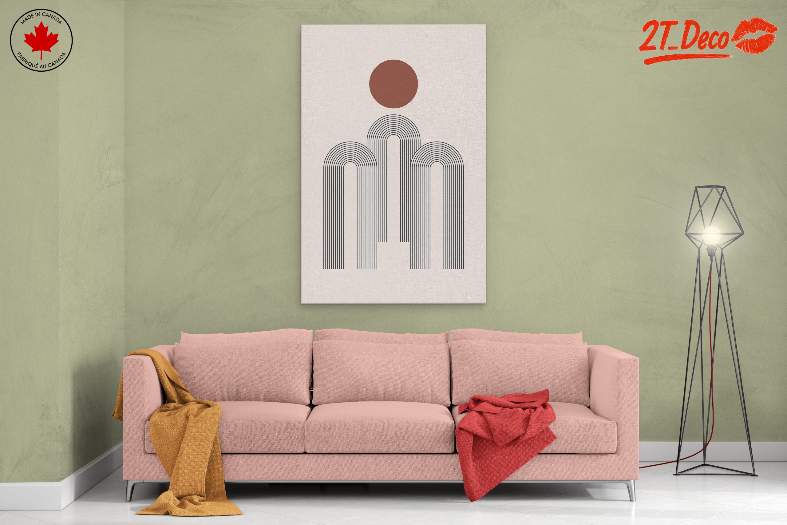 Minimalist Geometric Abstract Art - Image 2
