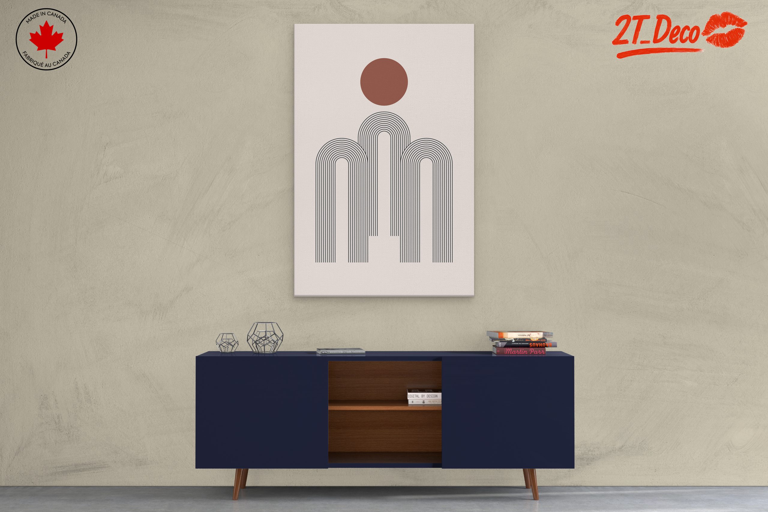 Minimalist Geometric Abstract Art - Image 3
