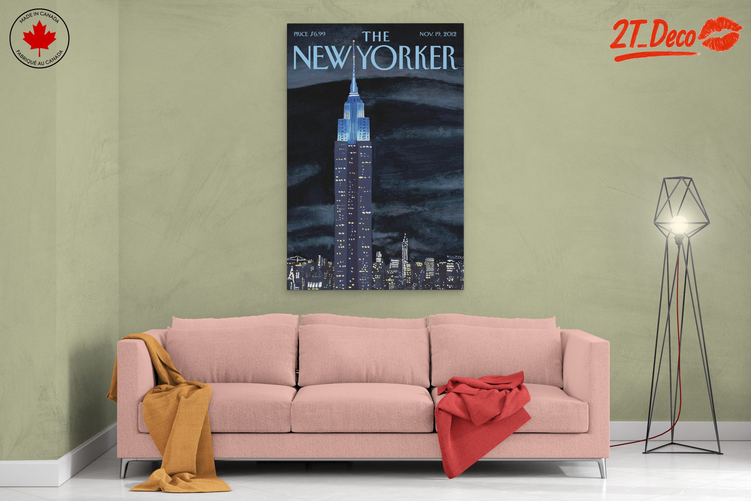 New Yorker Art Featuring Iconic Skyline - Image 2
