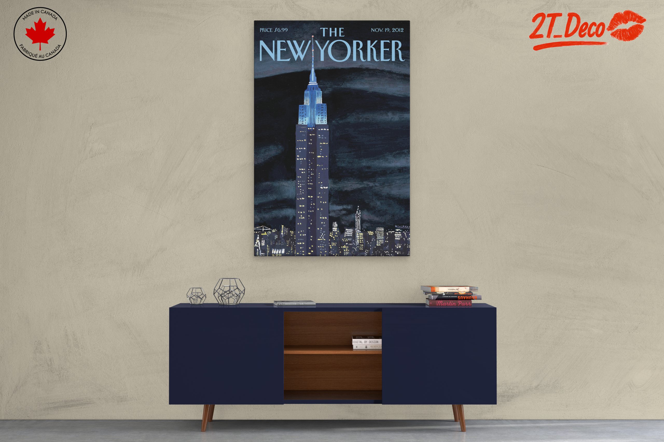 New Yorker Art Featuring Iconic Skyline - Image 3
