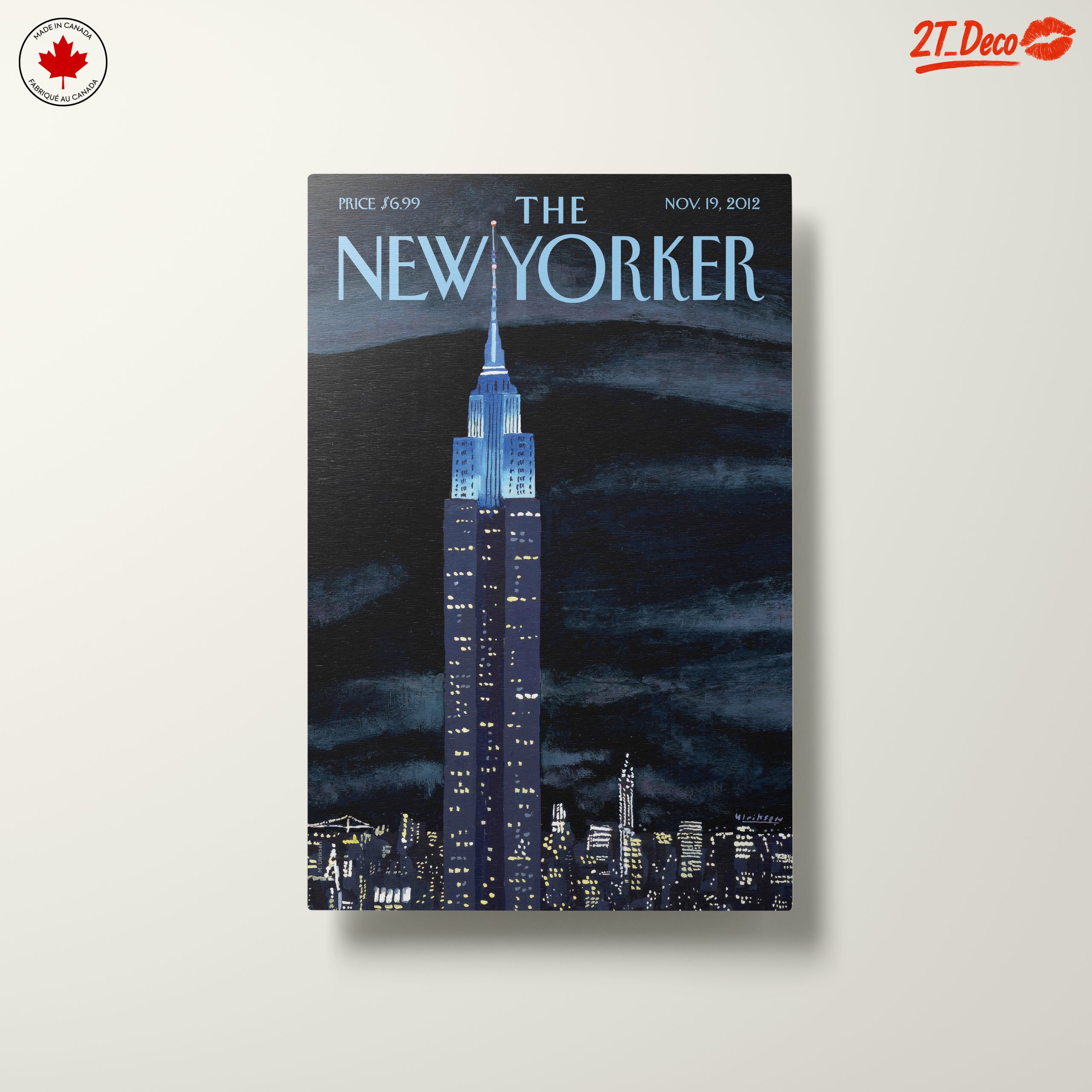 New Yorker Art Featuring Iconic Skyline - Image 10