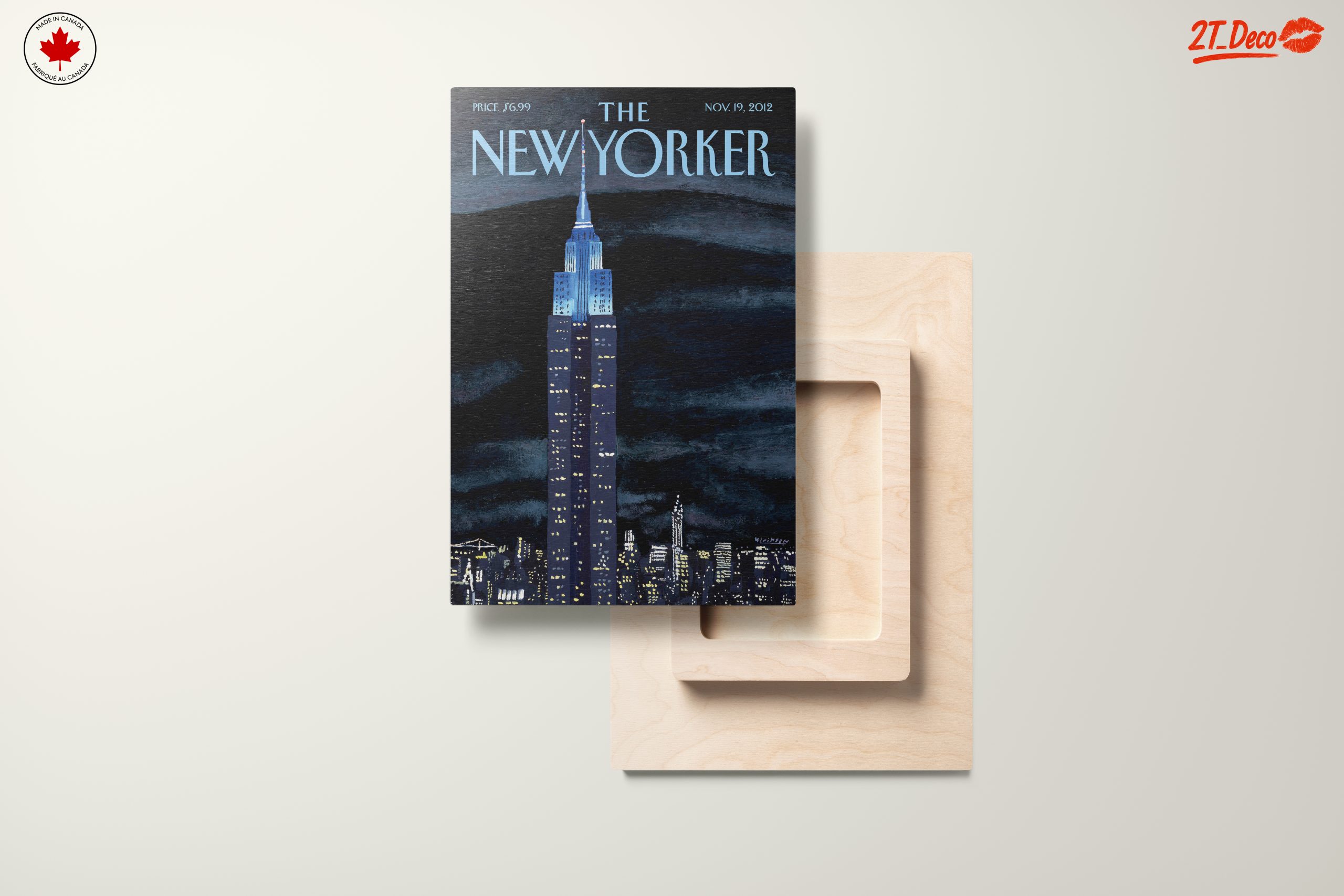 New Yorker Art Featuring Iconic Skyline - Image 11