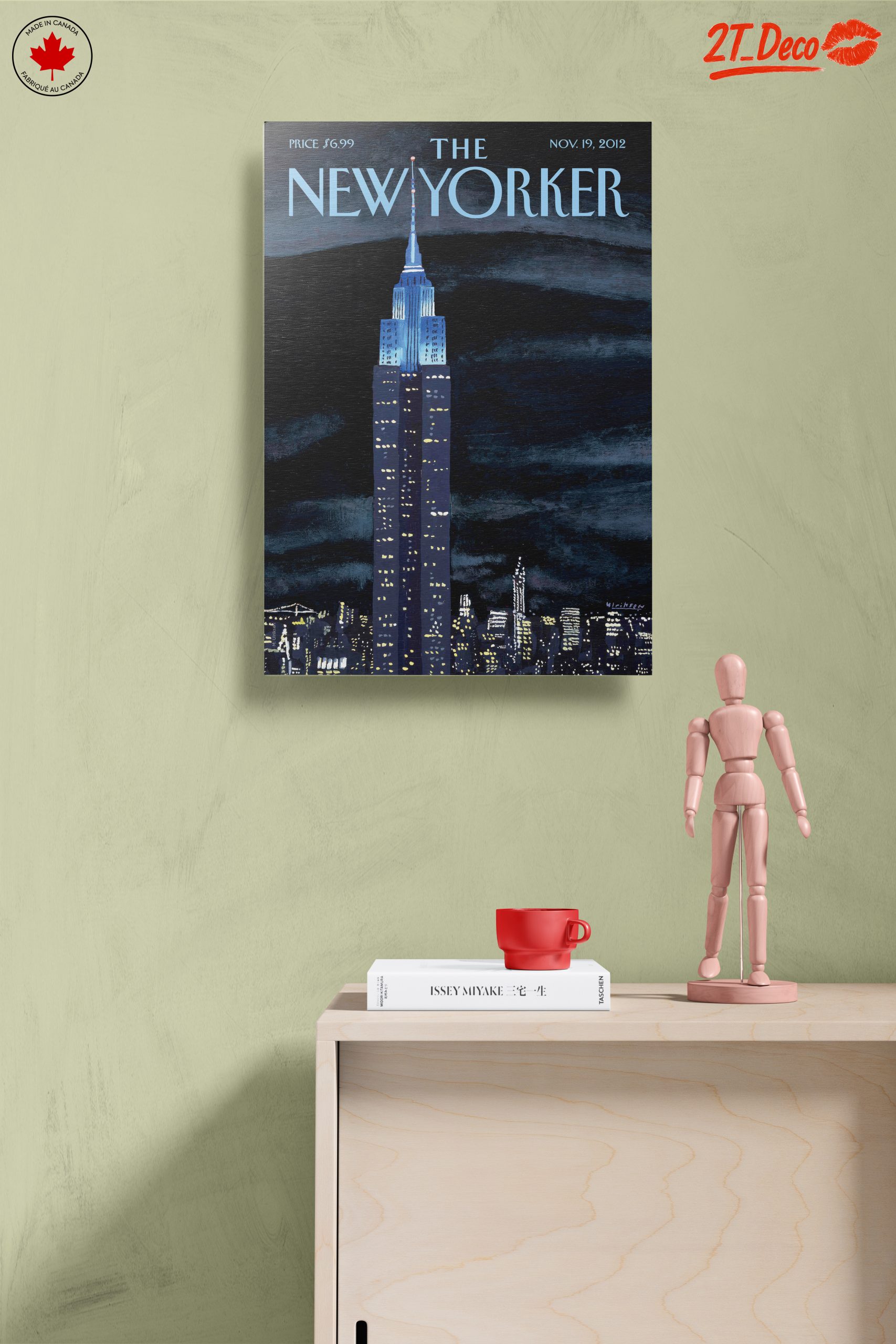 New Yorker Art Featuring Iconic Skyline - Image 14