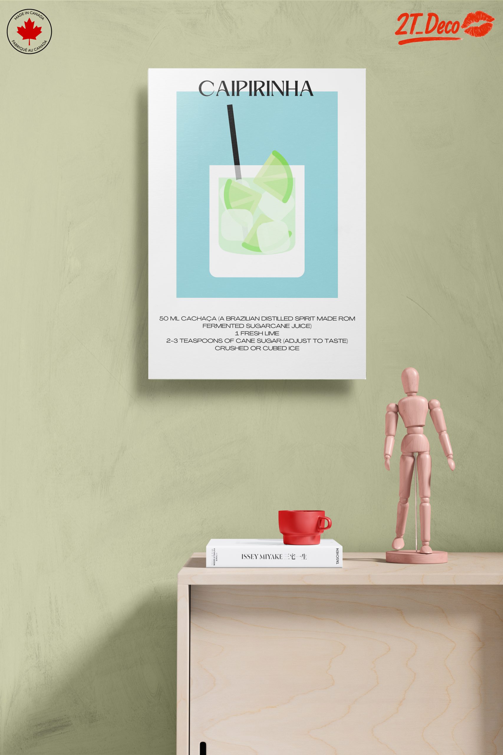 Caipirinha Cocktail Recipe Art - Image 14