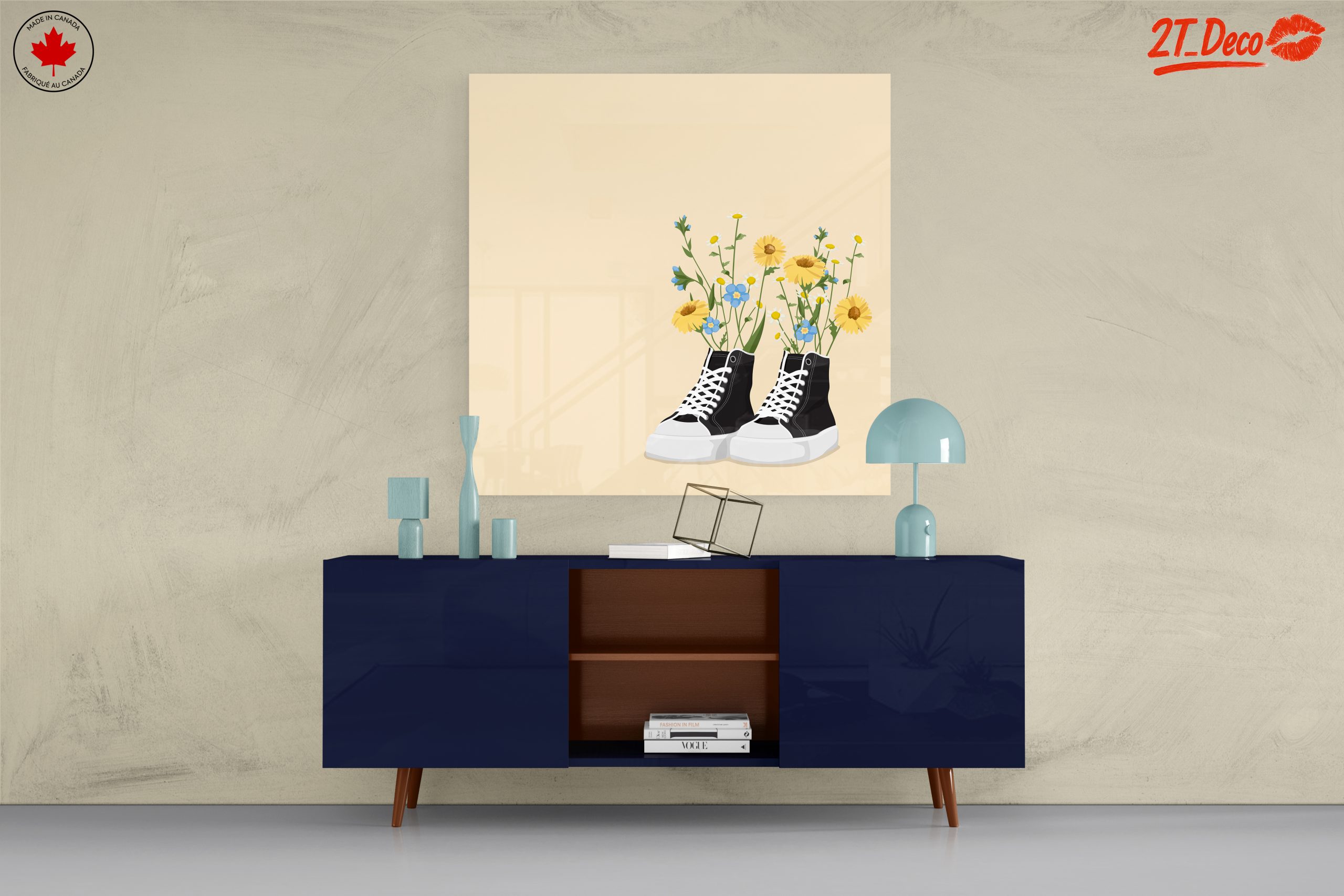 Flowers Growing in Sneakers Art - Image 8