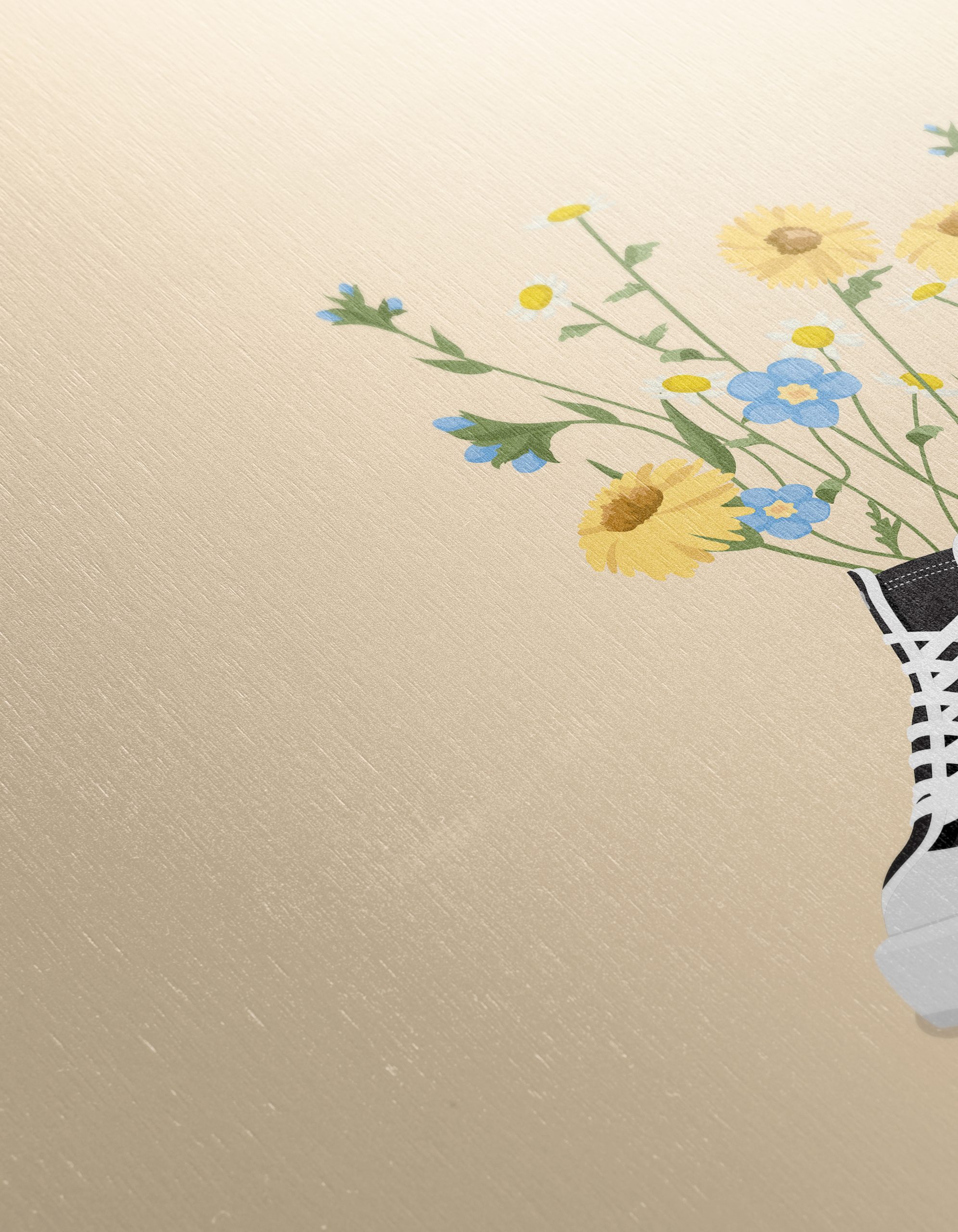 Flowers Growing in Sneakers Art - Image 12