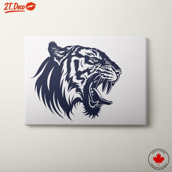 Majestic Tiger Head Art