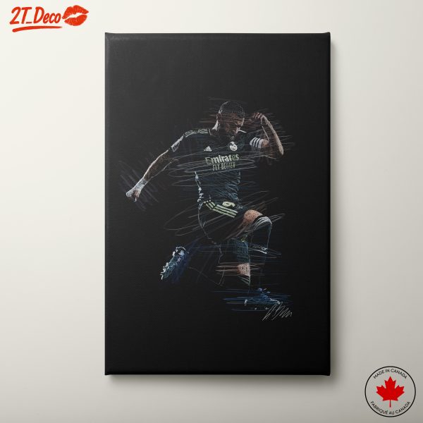 Dynamic Soccer Player in Motion
