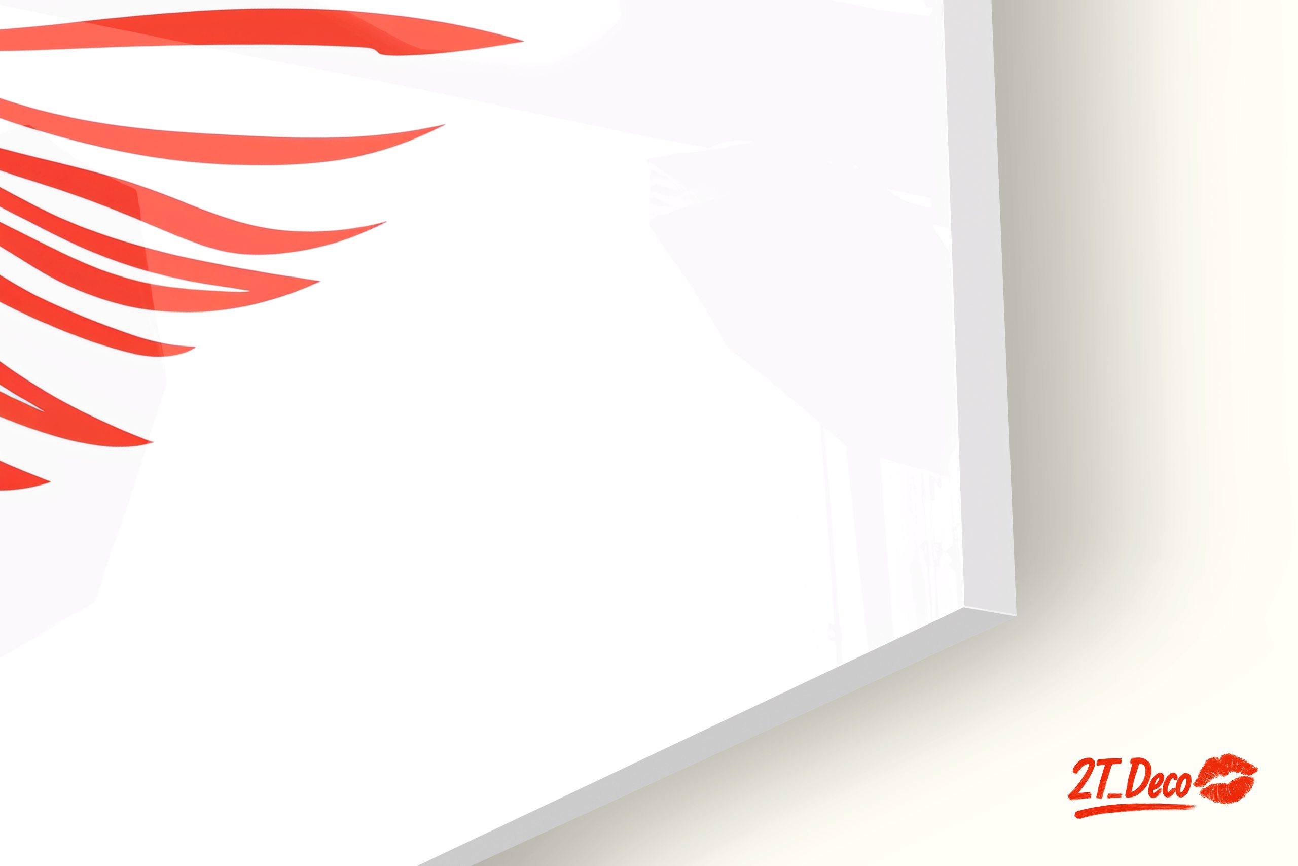 Stylized Red Fish Design - Image 9