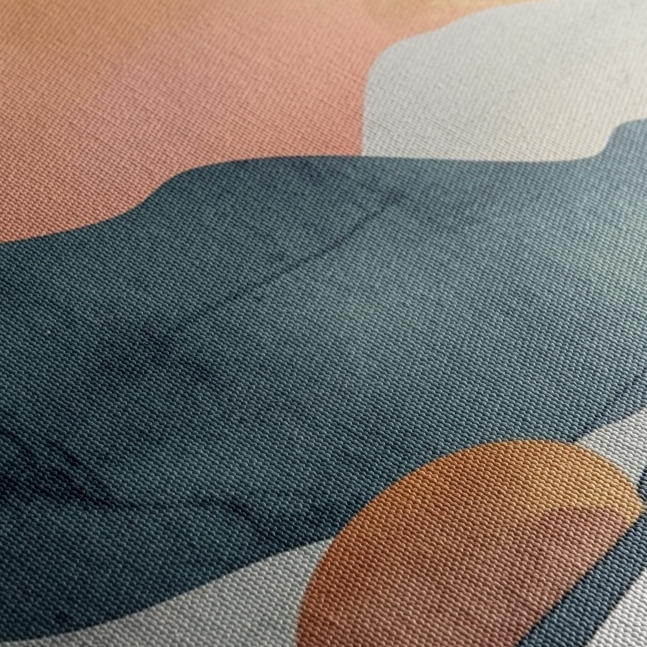Stylized Abstract Landscape with Sun - Image 5