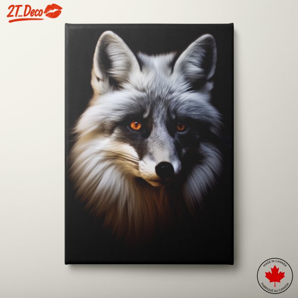 Stunning Fox Portrait with Striking Features