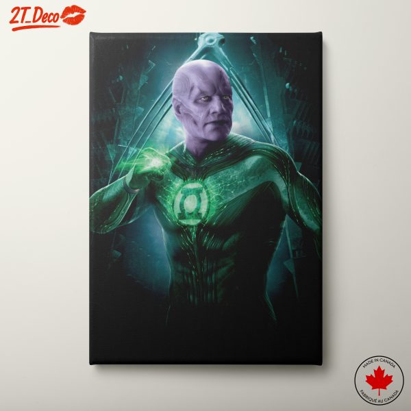 Green Lantern Artwork Featuring Powerful Imagery