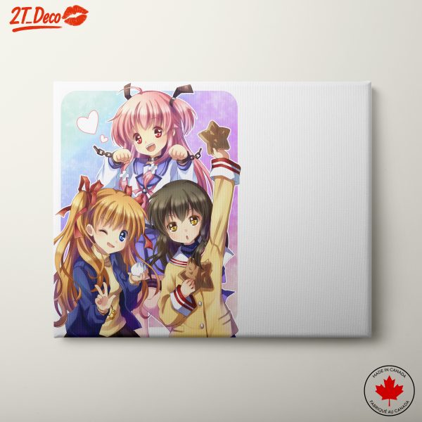 Vibrant Anime Characters Celebrating