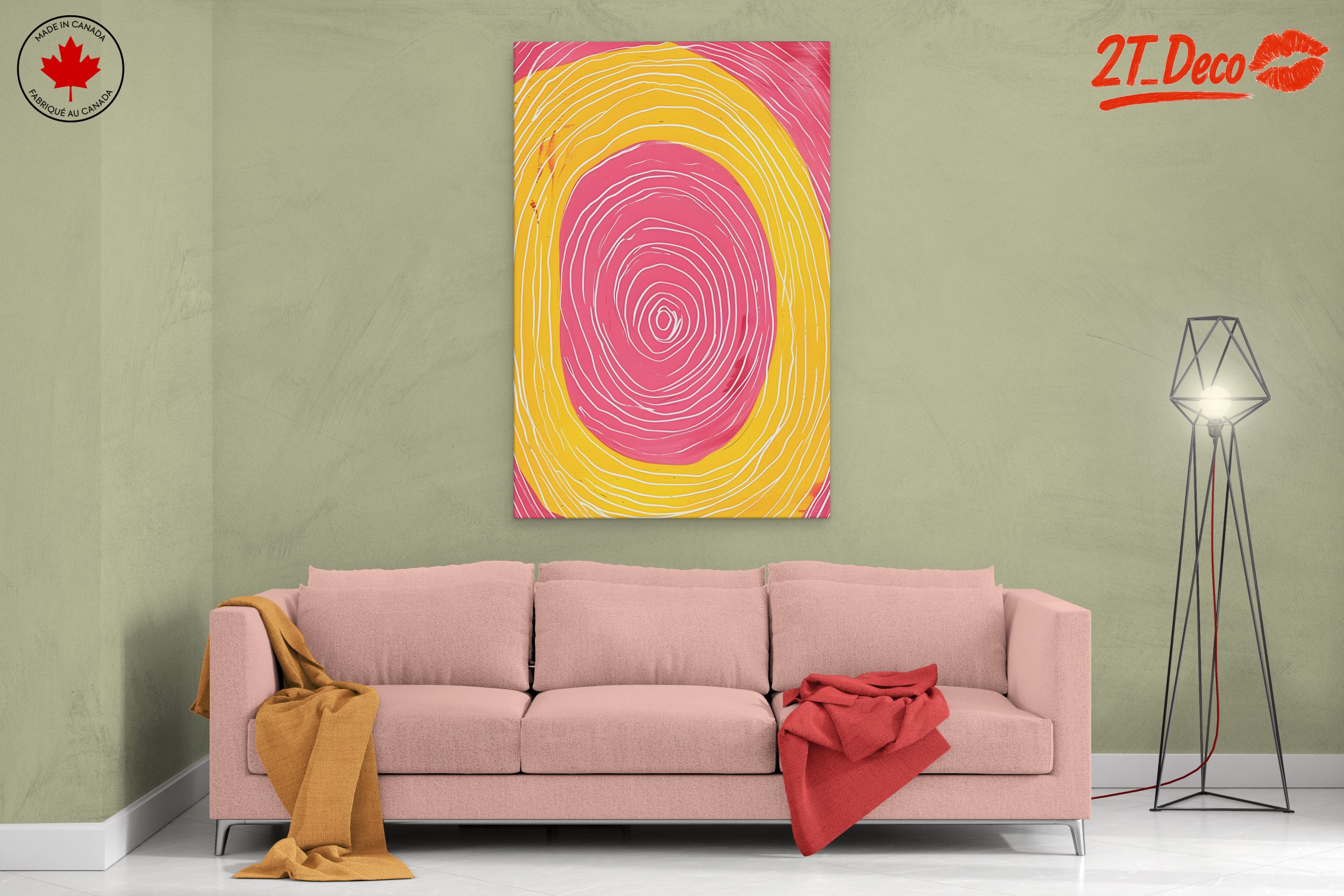 Vibrant Colorful Abstract Patterns Art - Image 2