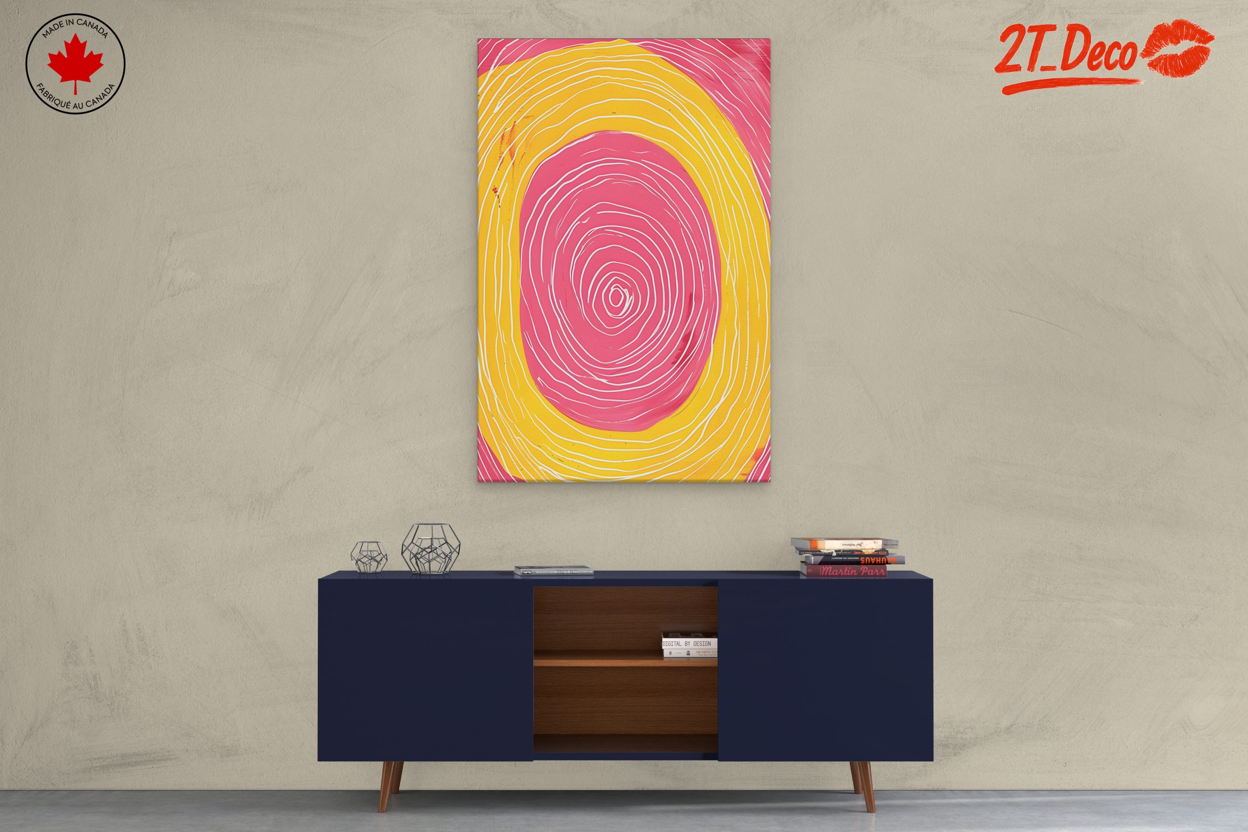 Vibrant Colorful Abstract Patterns Art - Image 3