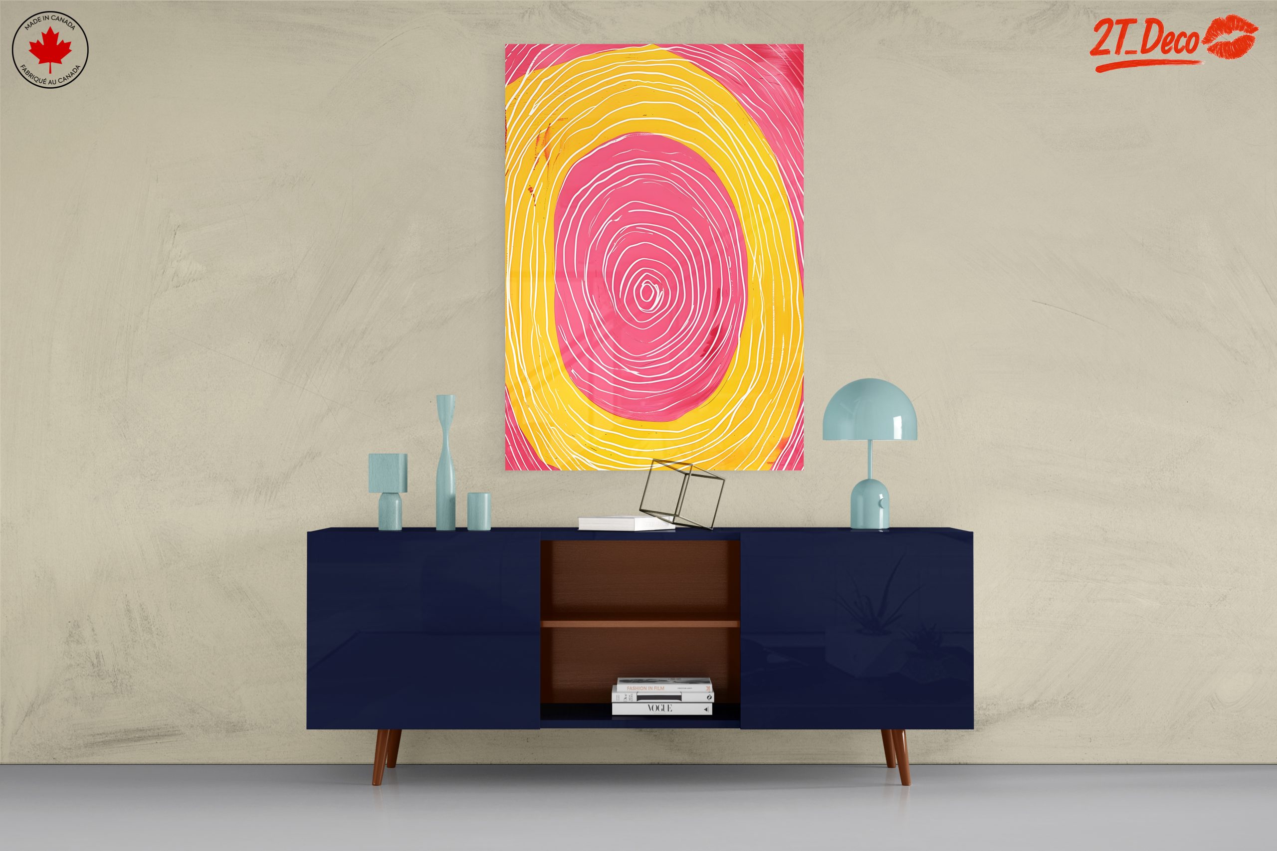 Vibrant Colorful Abstract Patterns Art - Image 8