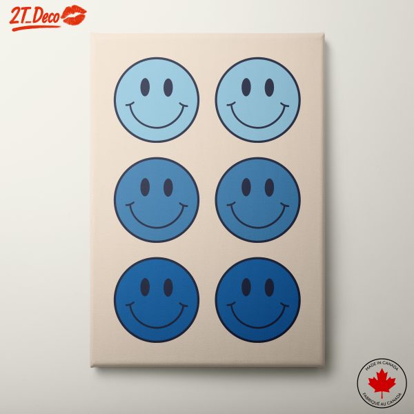 Playful Smiley Faces Art