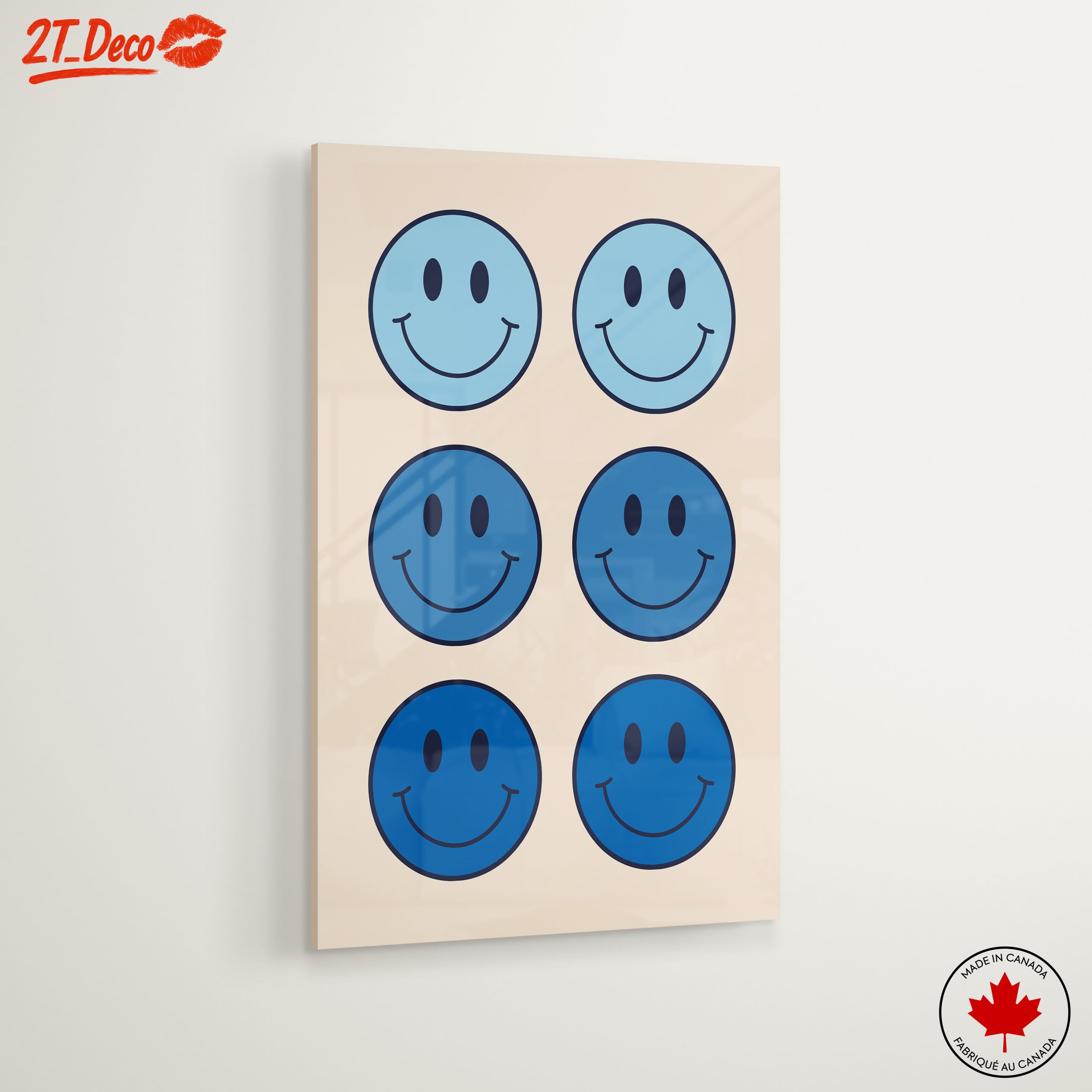 Playful Smiley Faces Art - Image 6