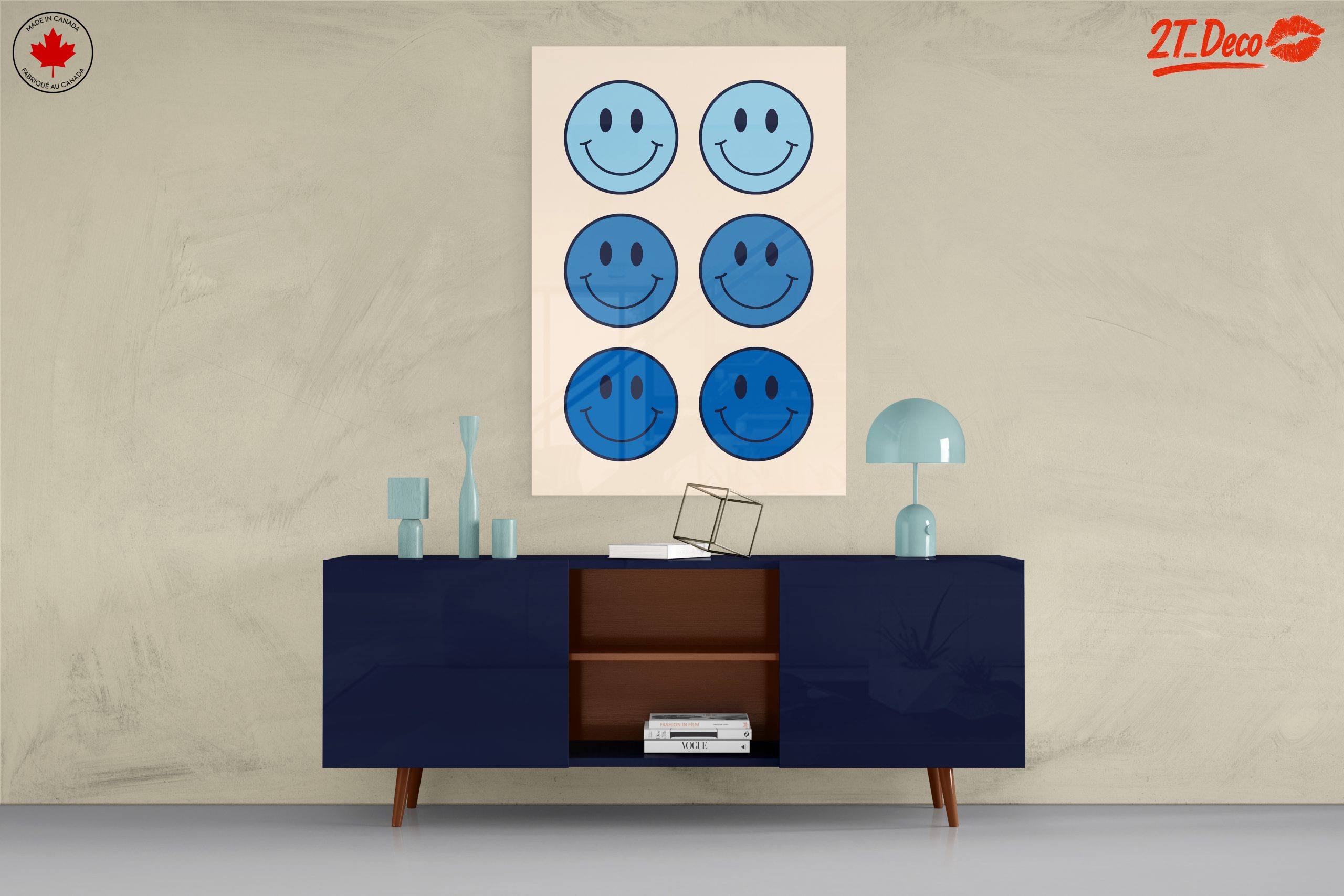 Playful Smiley Faces Art - Image 8