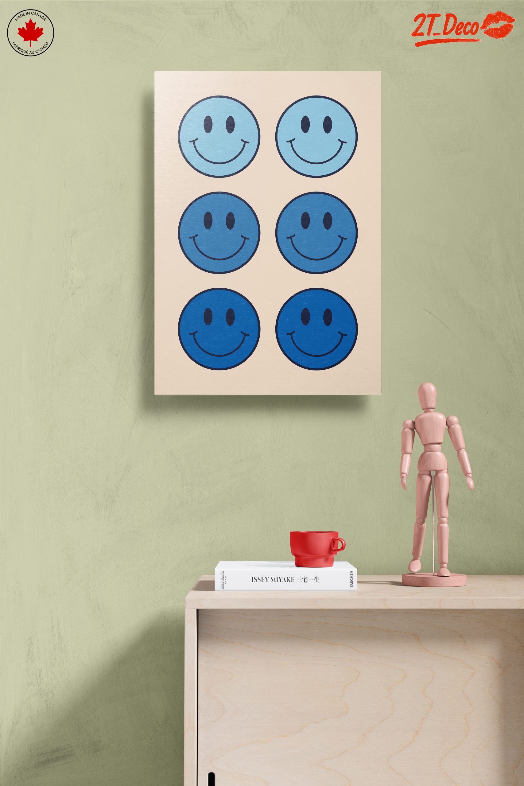 Playful Smiley Faces Art - Image 14