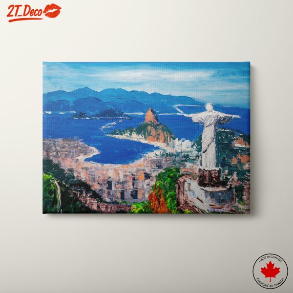 Rio de Janeiro Cityscape with Christ the Redeemer