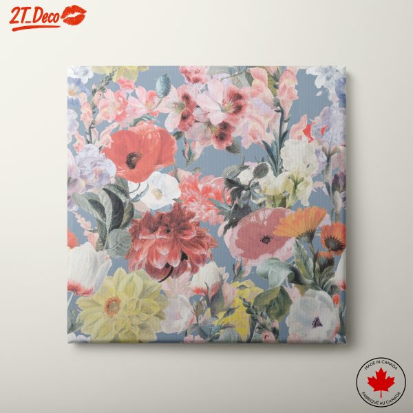 Vibrant Botanical Floral Composition
